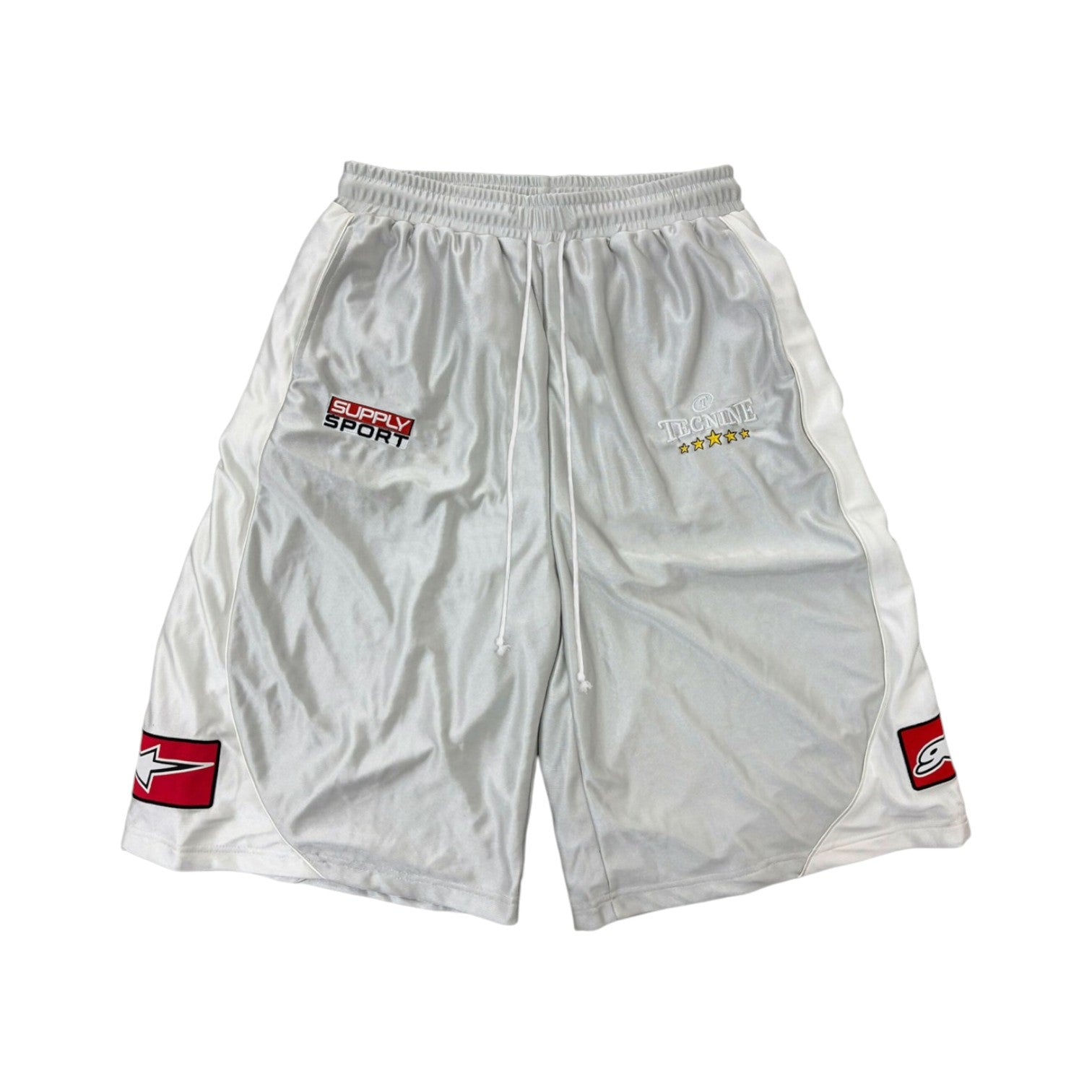 CONTRAST COLOR PANELED SPORTS PANTS