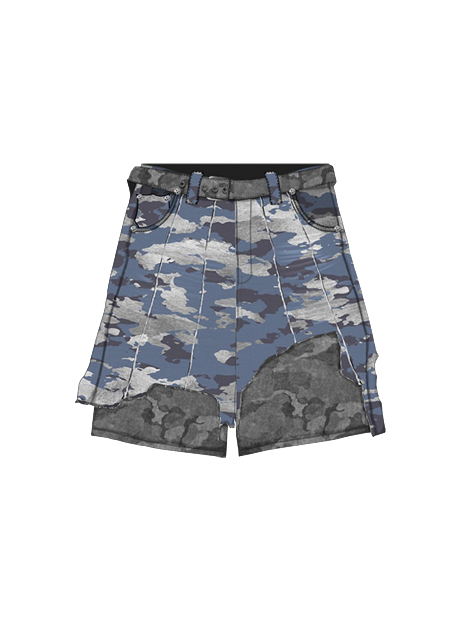 CAMOUFLAGE PANTS SHORTS