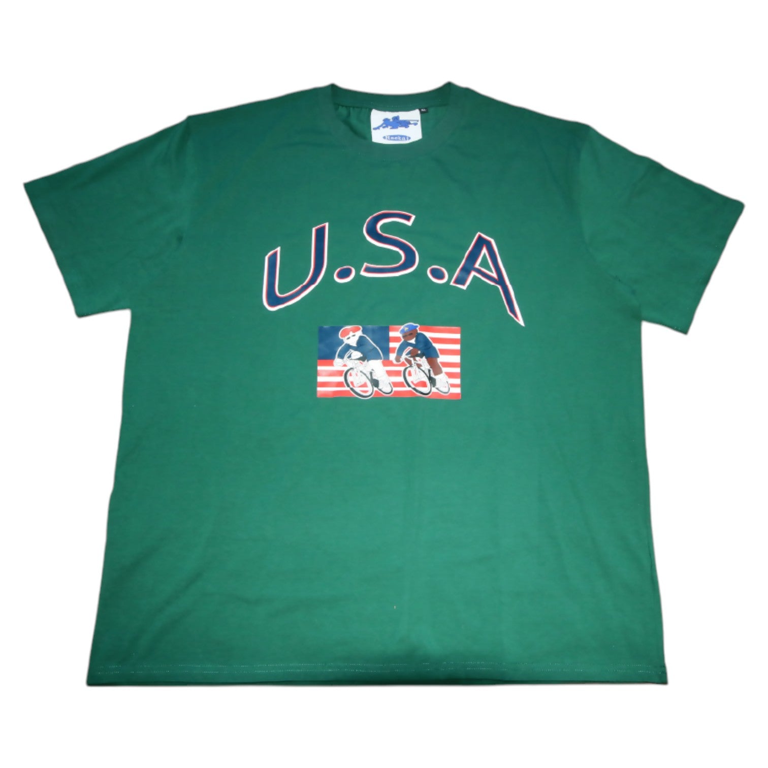 "U.S.A." rsekai t shirt.