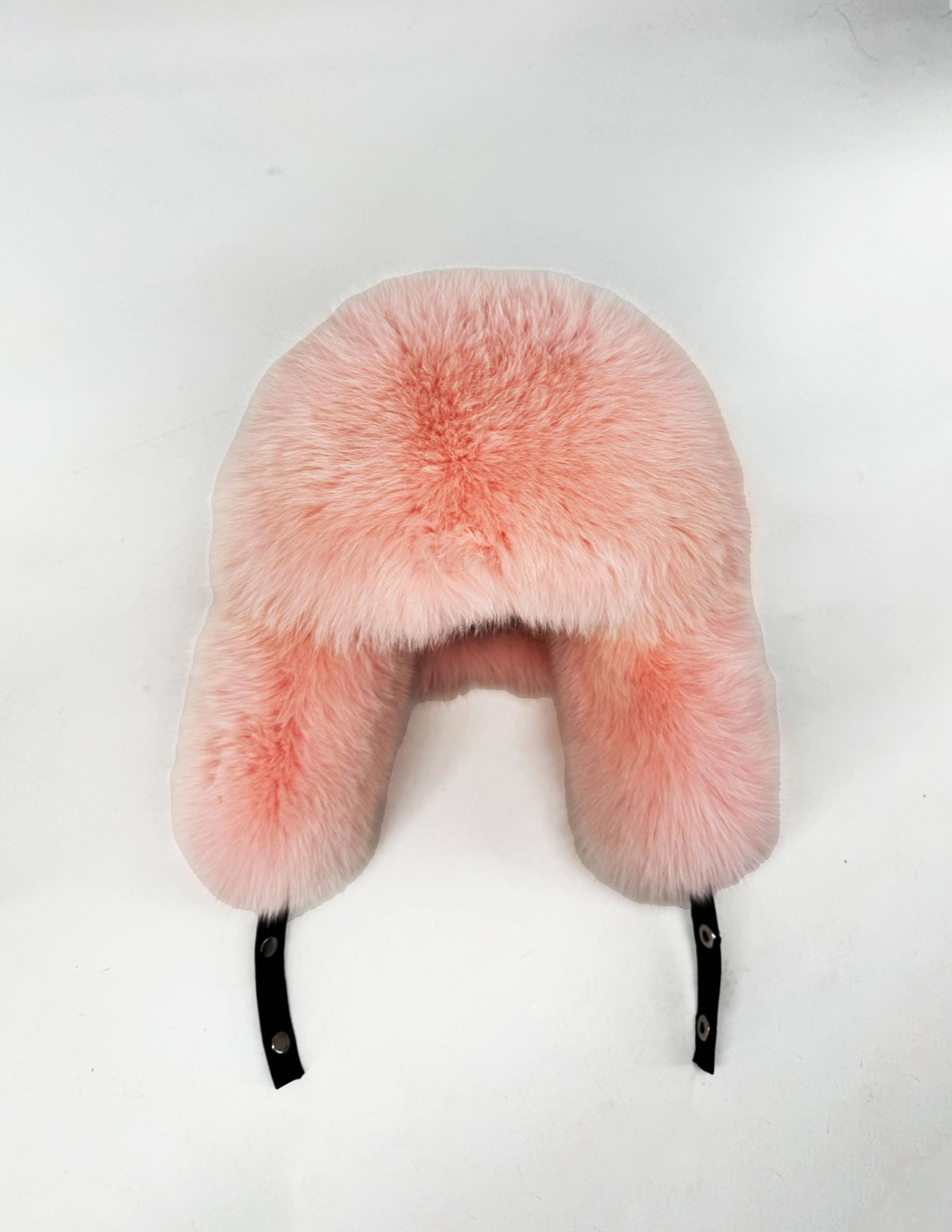 Pink Akeno Fur Hat