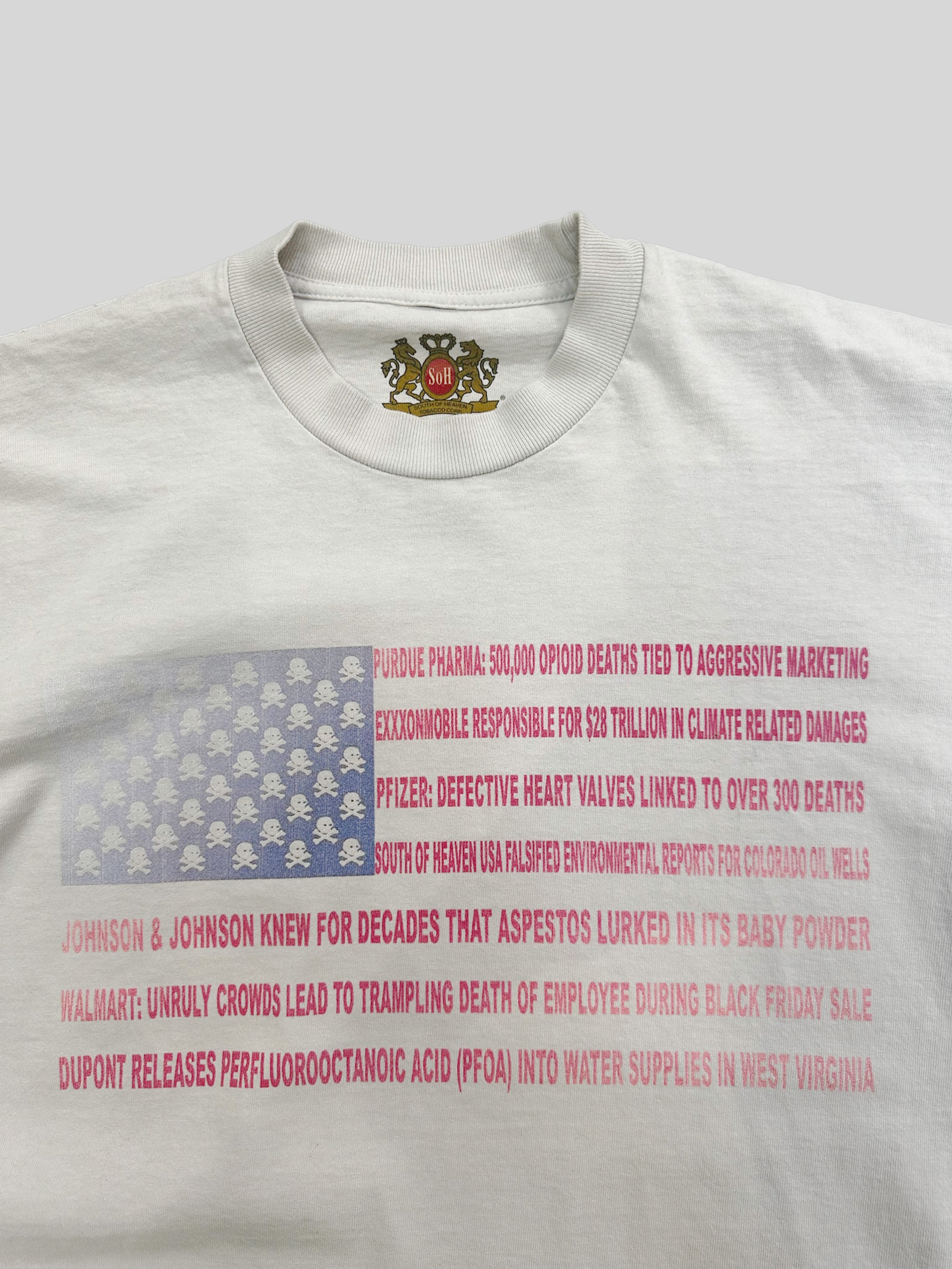 MADE IN AMERIKA - Cement Heavyweight Boxy Tee