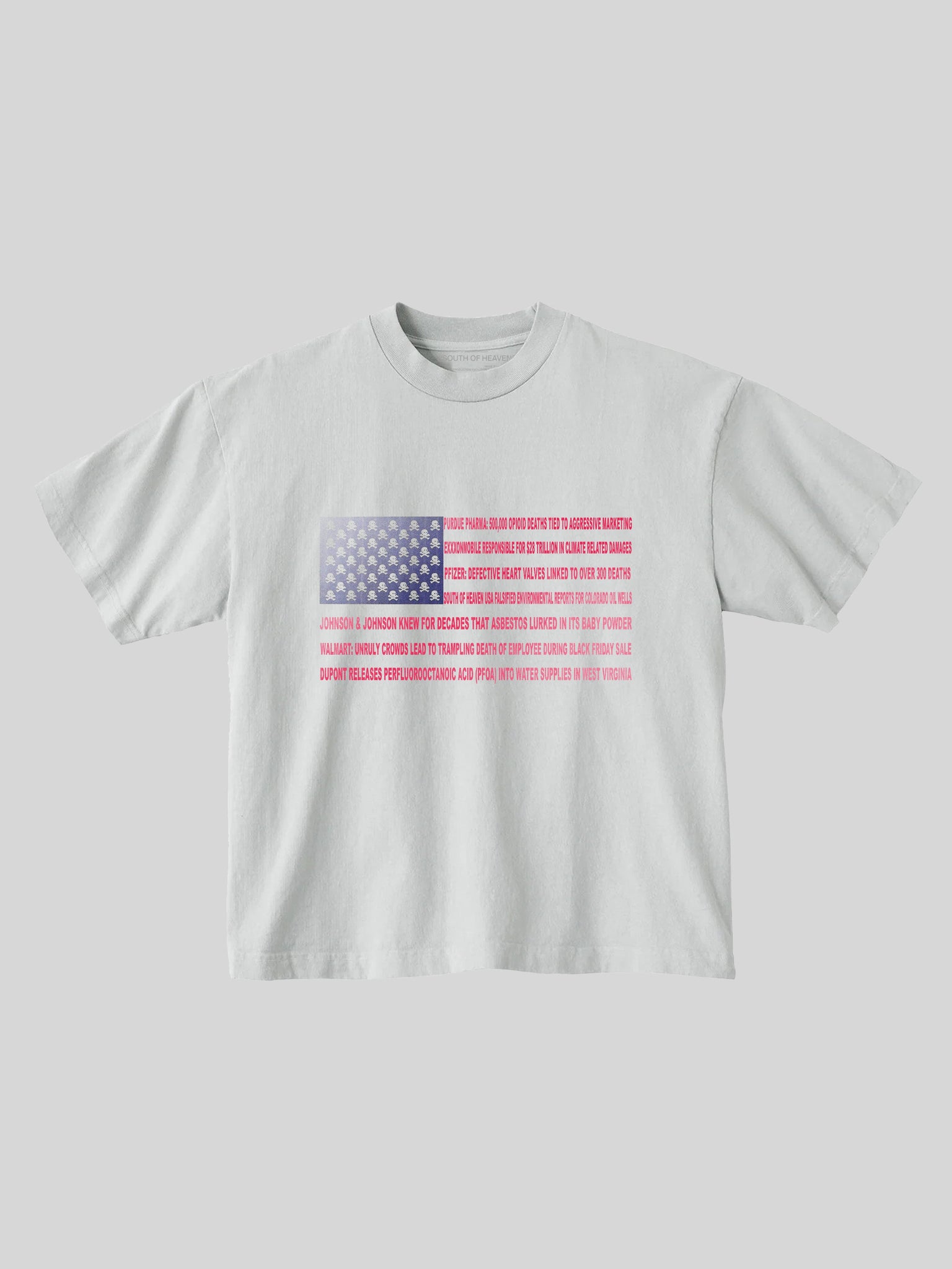 MADE IN AMERIKA - Cement Heavyweight Boxy Tee