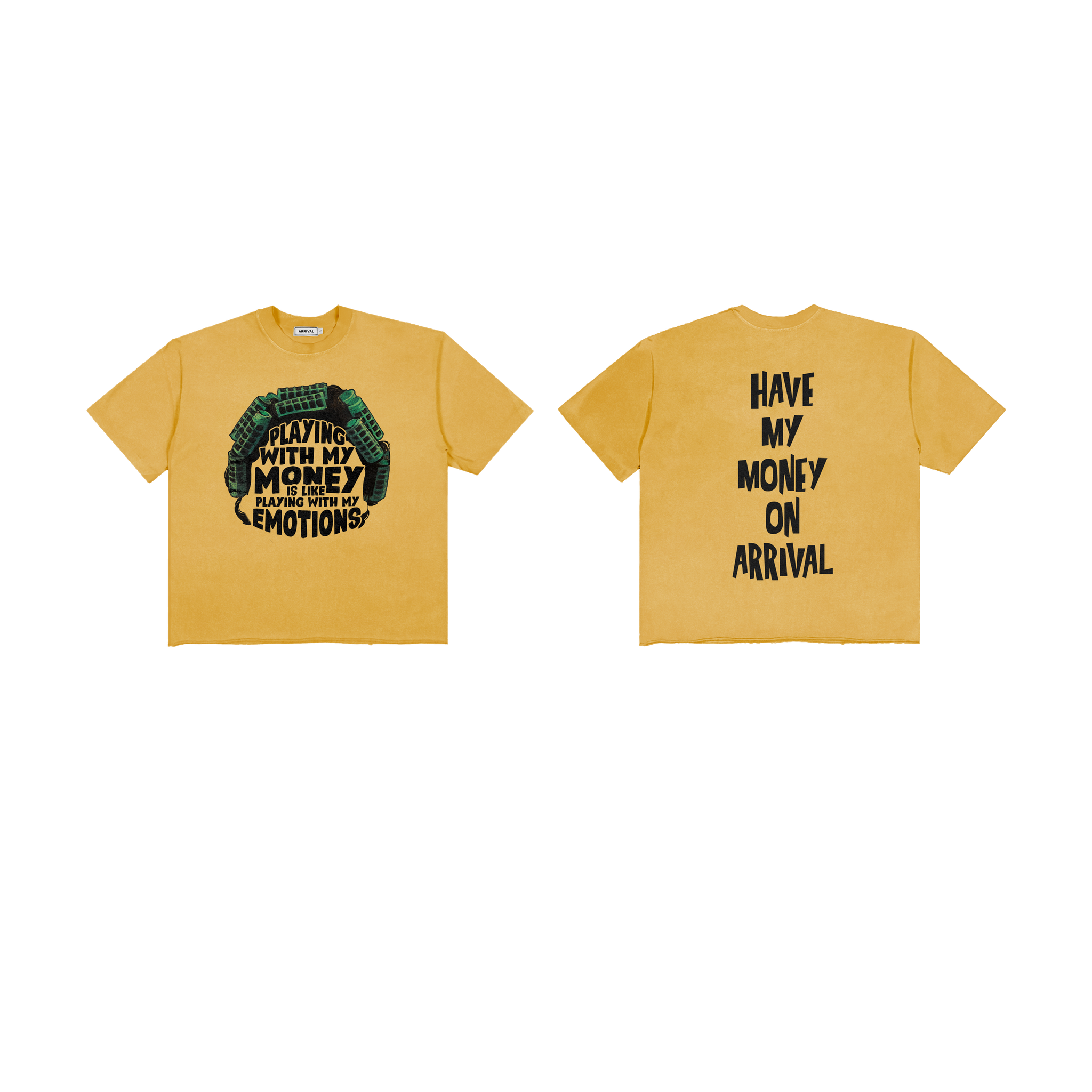 BIG WORM TEE (GOLD)