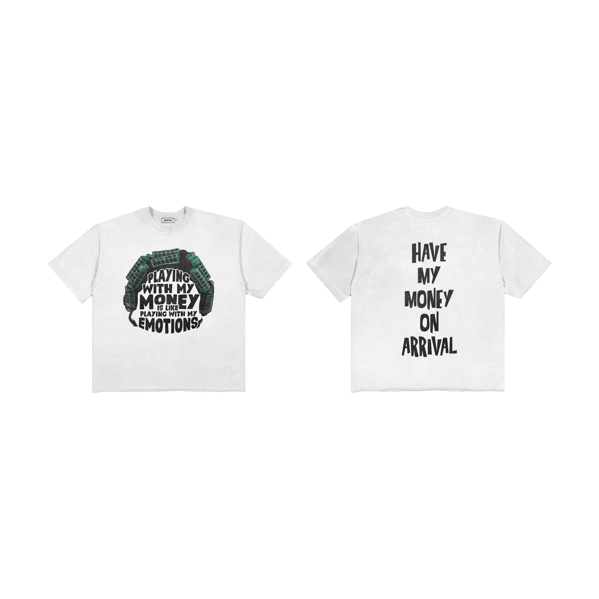 BIG WORM TEE (WHITE)