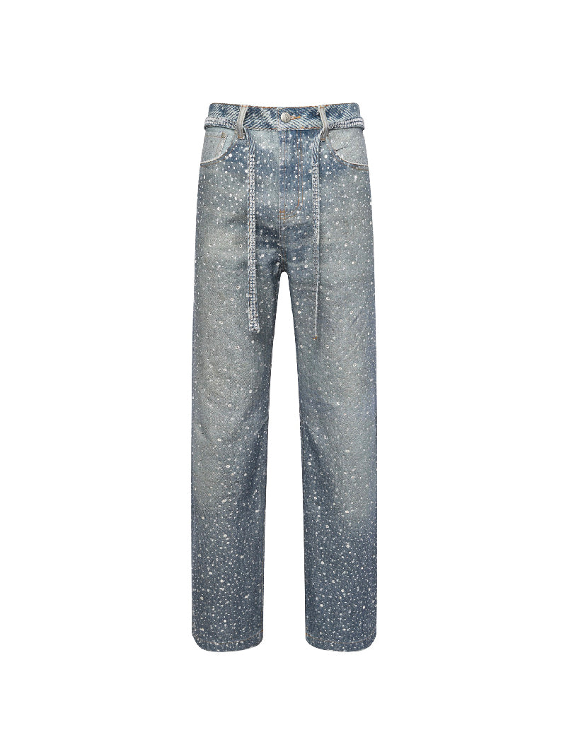 パンツ 3D PrintingWashed20kSwarovskiDiamondBoro 3D Printing Washed 20k Swarovski Diamond Boro – Lowheads