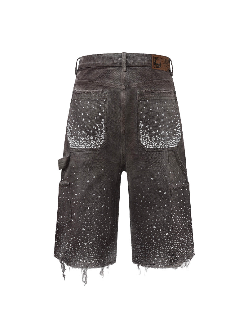 Redial 20k Diamond Jorts in Washed Brown – Lowheads