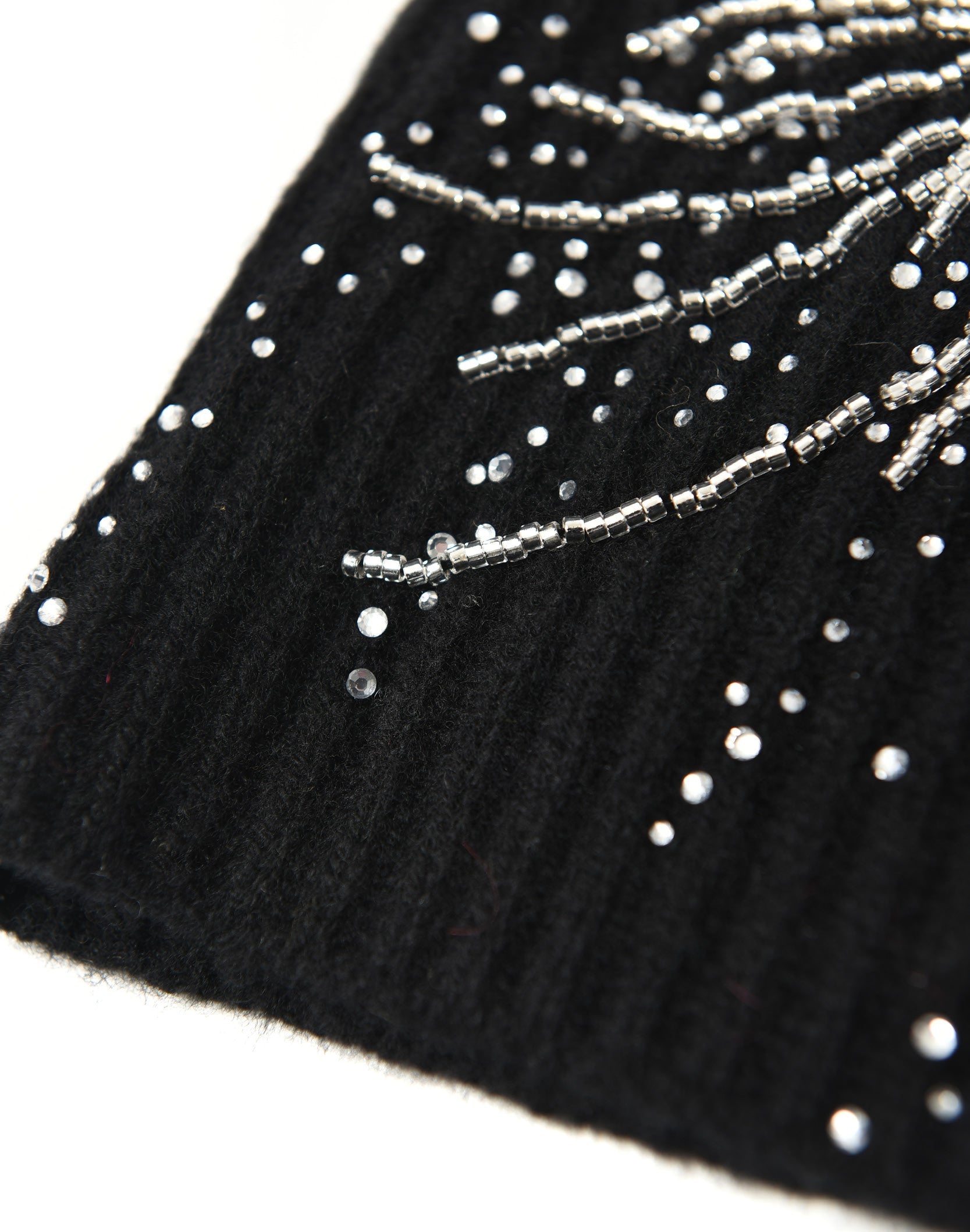Fireworks Studded Beaded Beanie-BLK – Lowheads