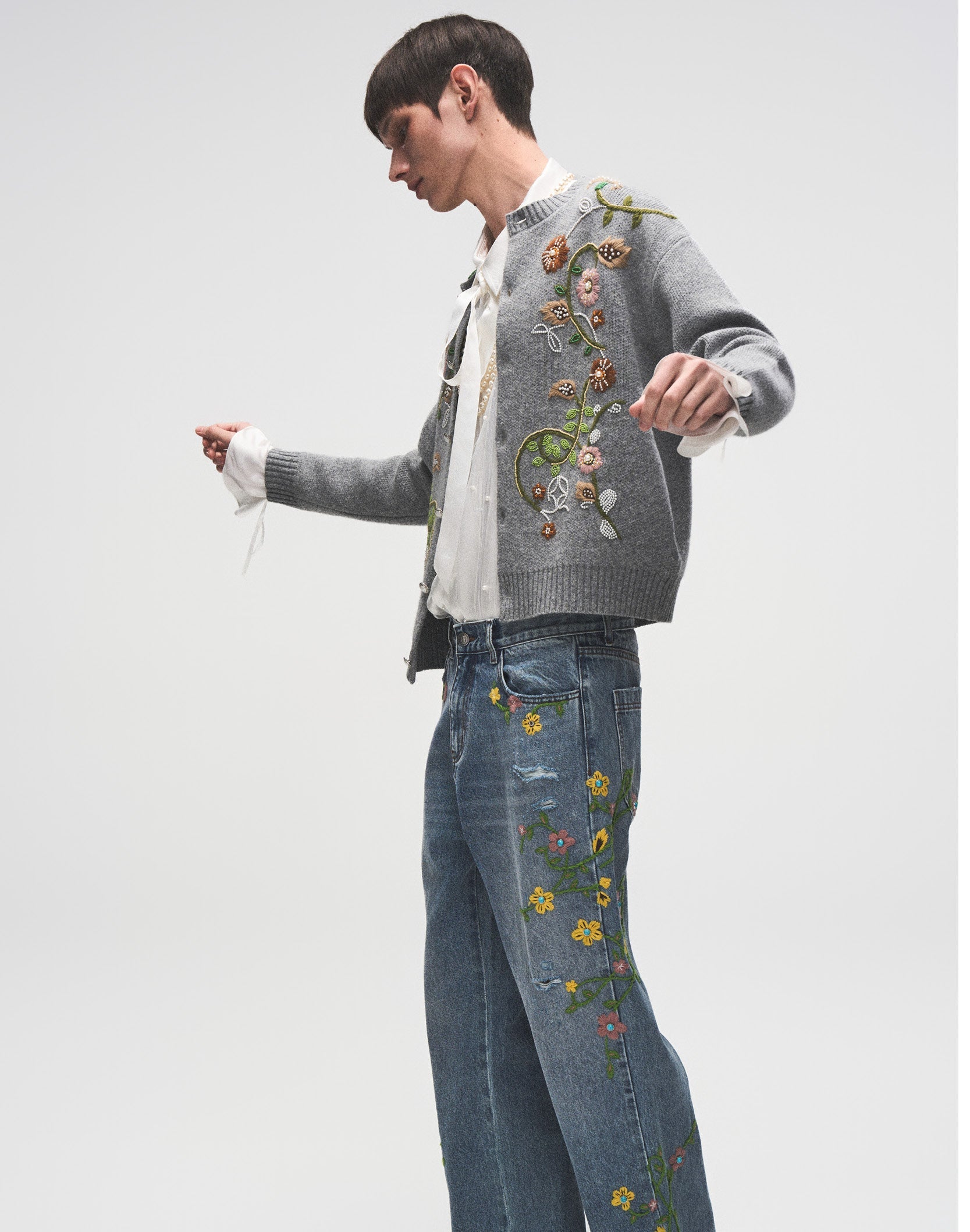 Ethereal Garden Denim