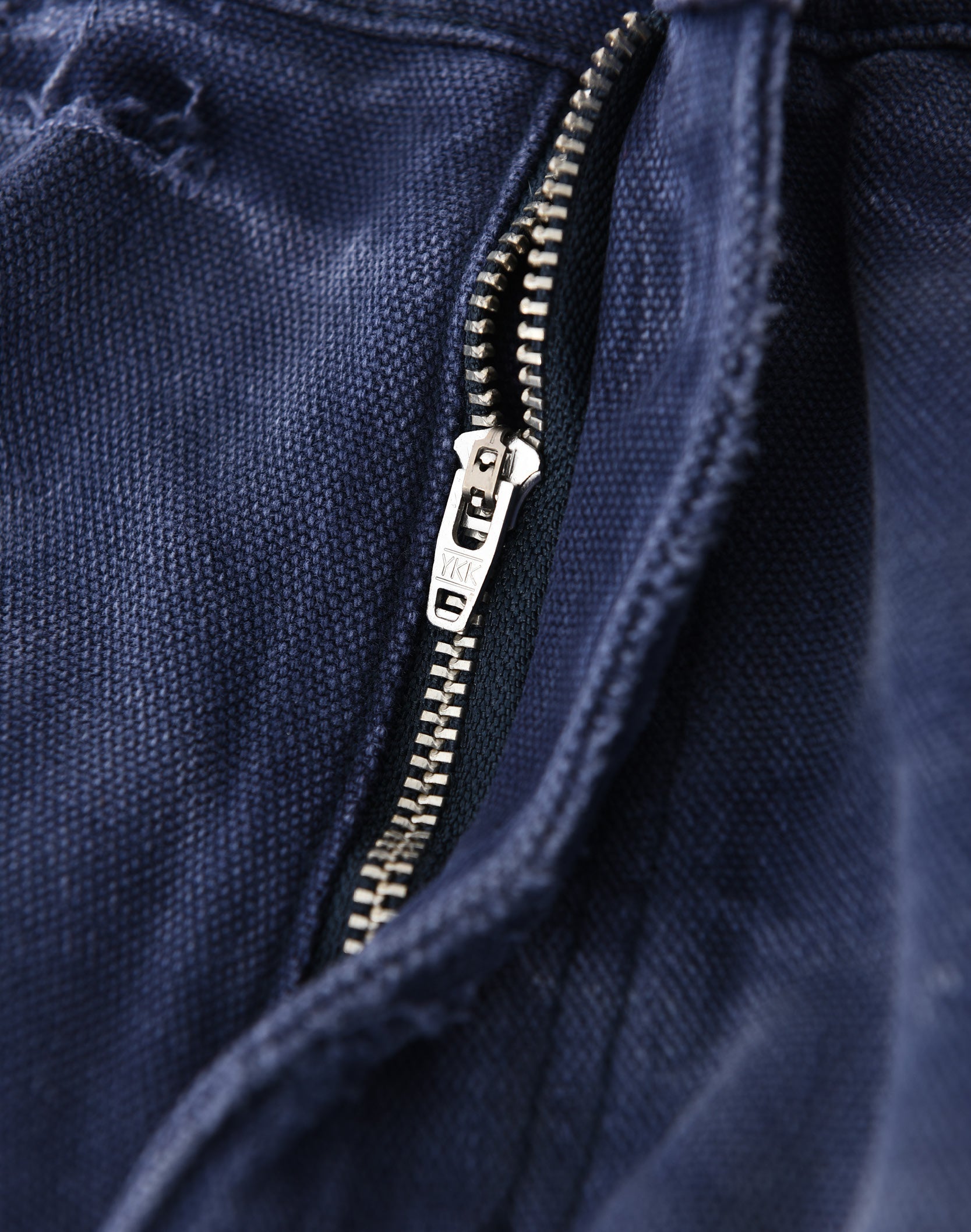 1920s Vintage Blue Pin Emblem Workwear Trousers