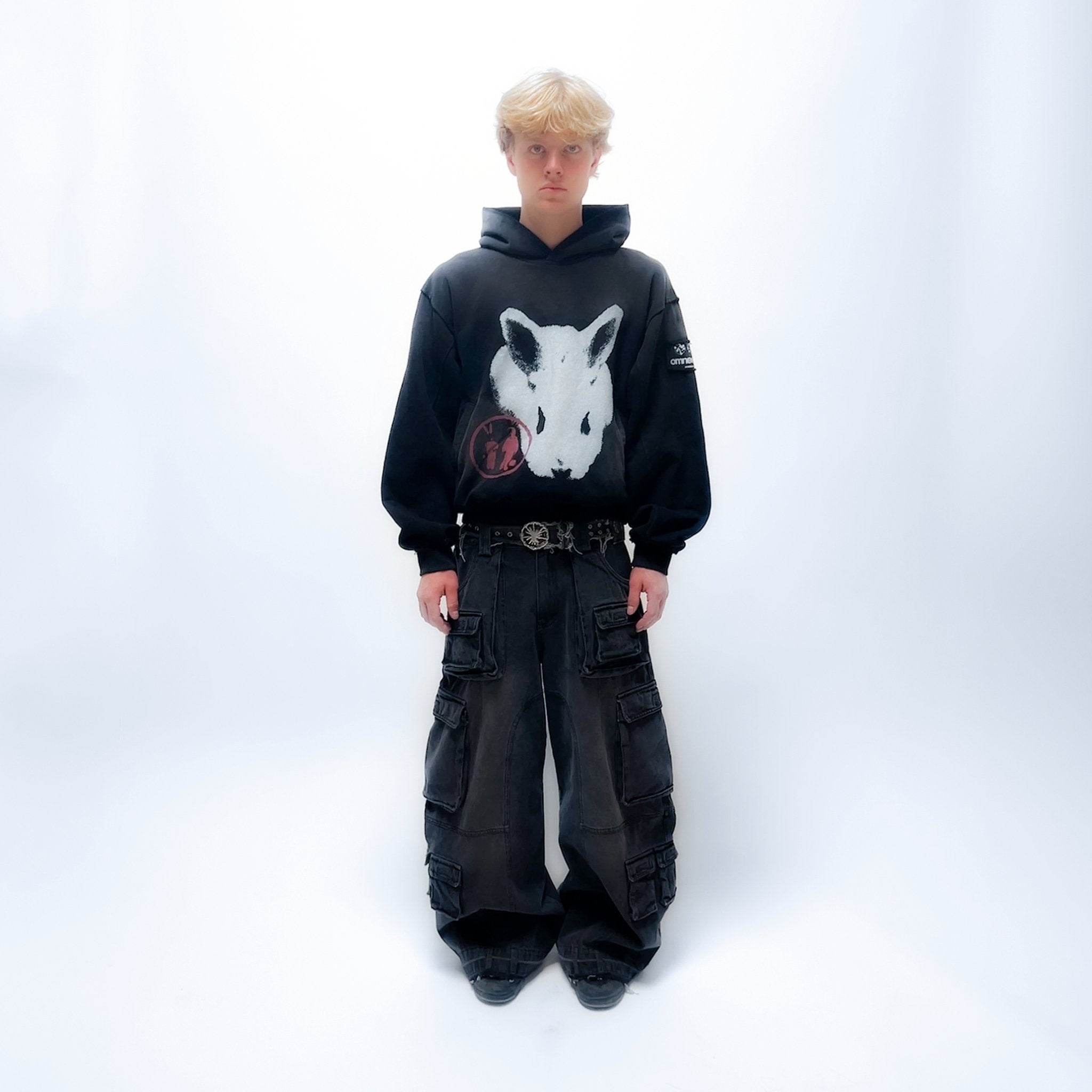bunny pullover hoodie