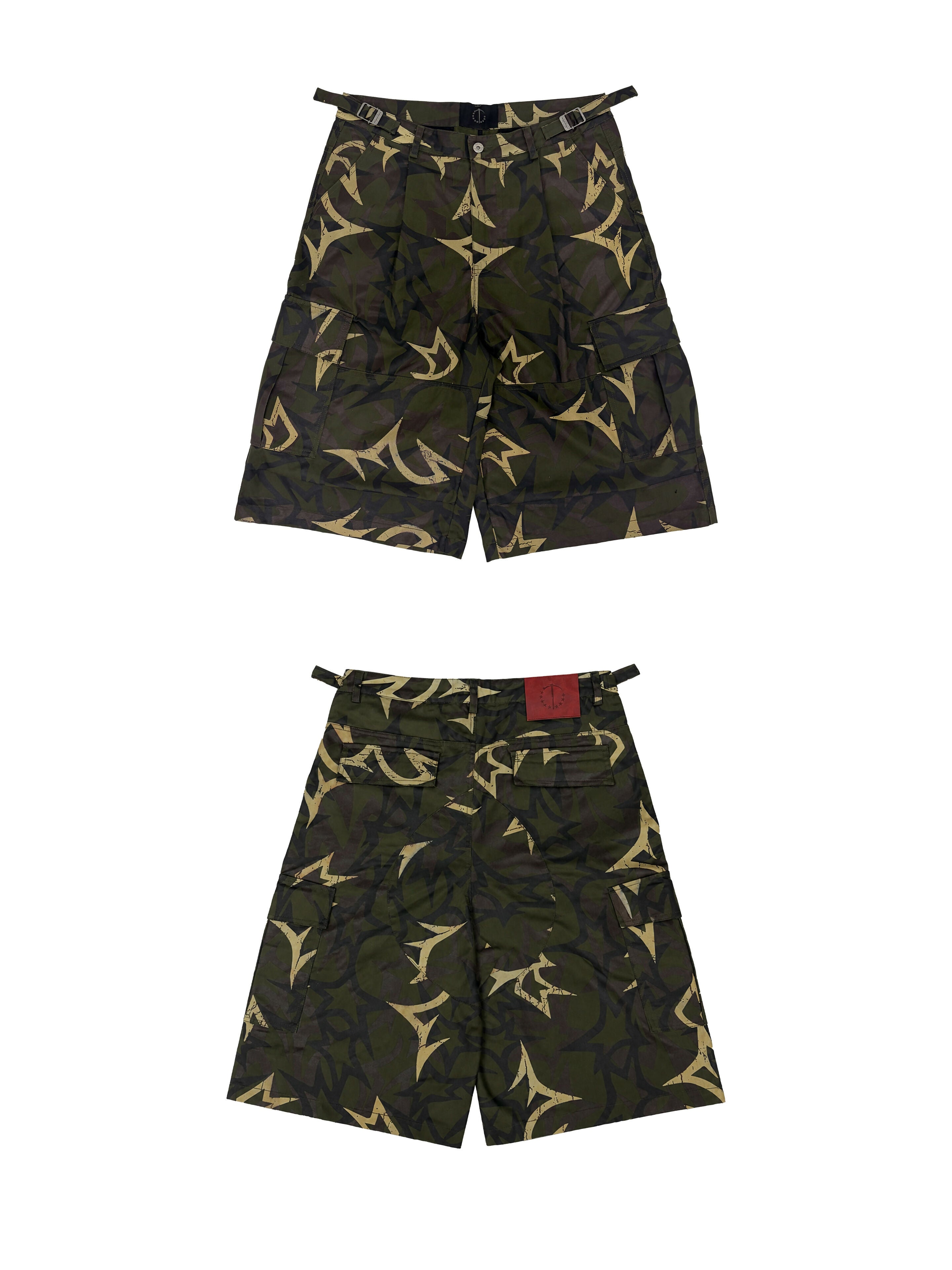 THORN STAR CROPPED PANTS