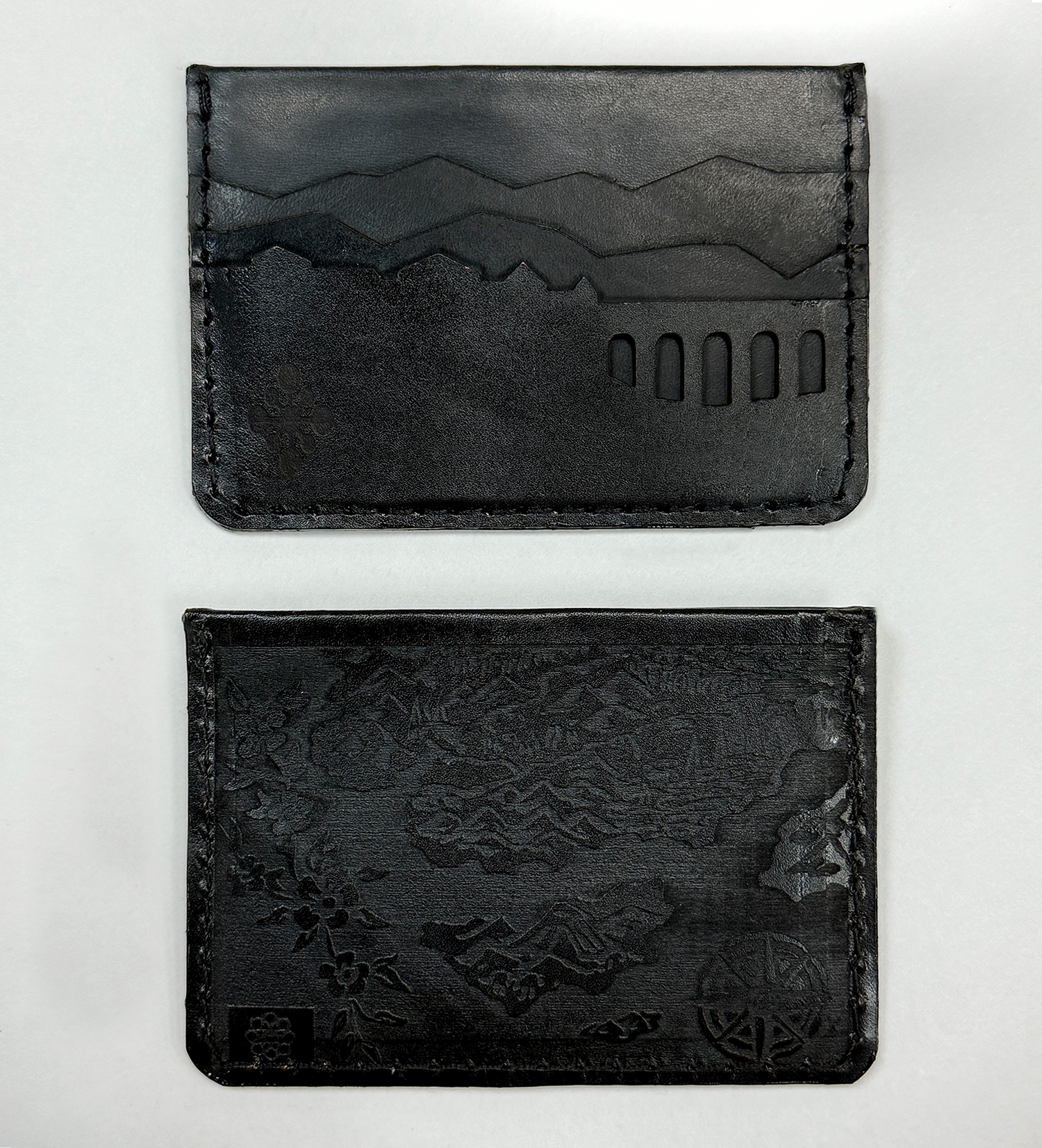 MOUNTAIN CARD-HOLDER (BLACK)