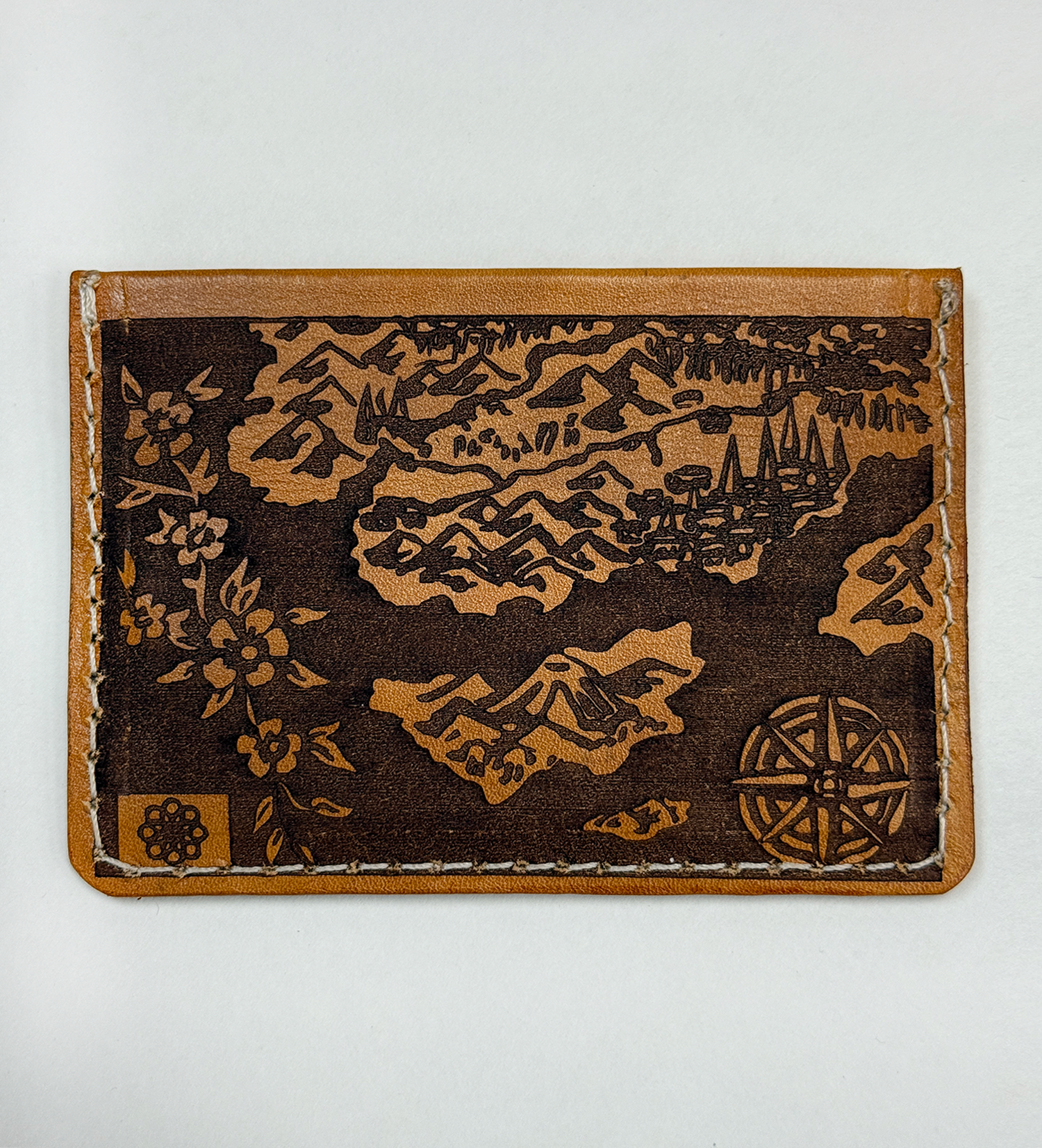 MOUNTAIN CARD-HOLDER (OAK)