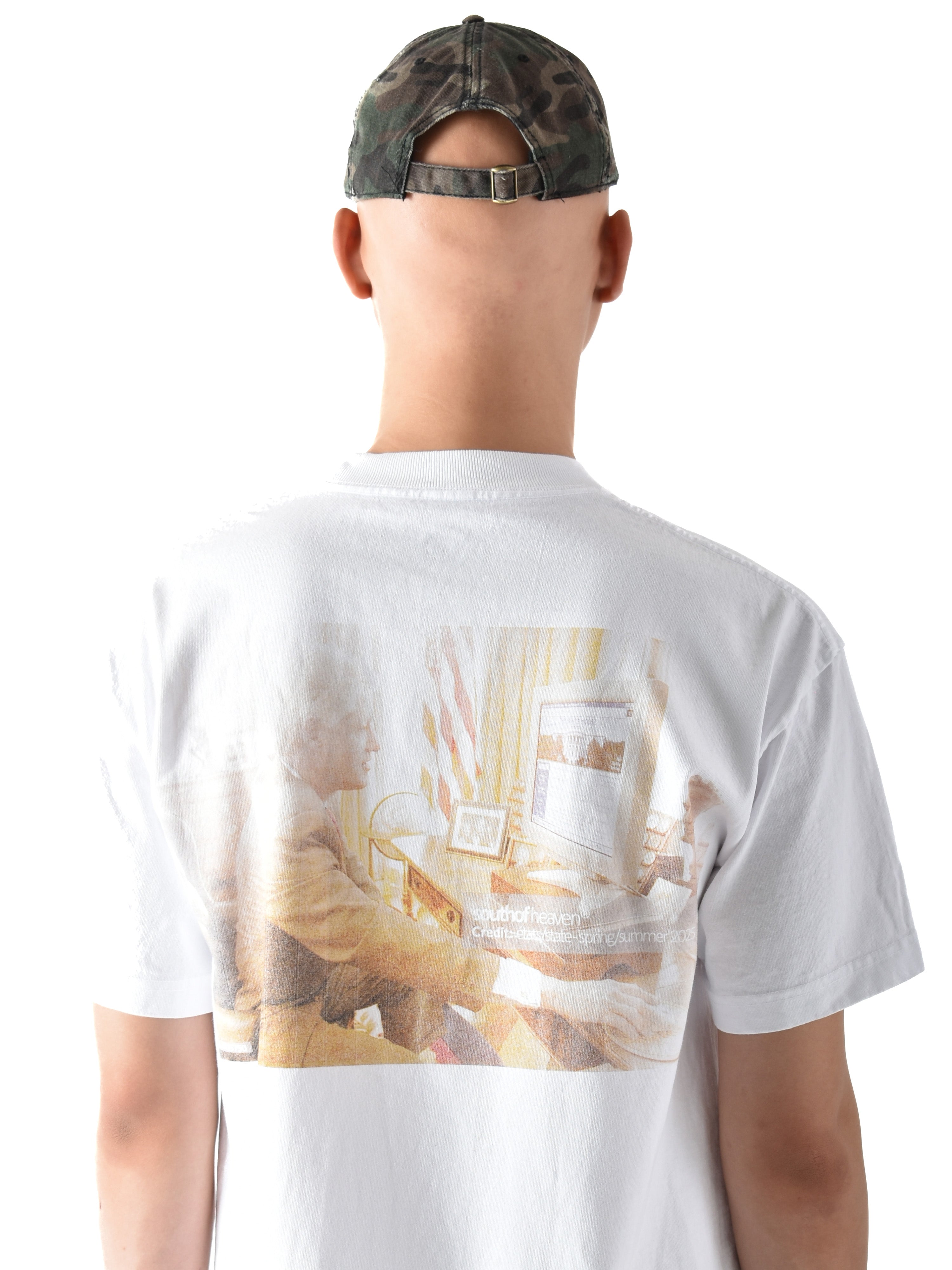 CLINTON - Heavy Box Tee White