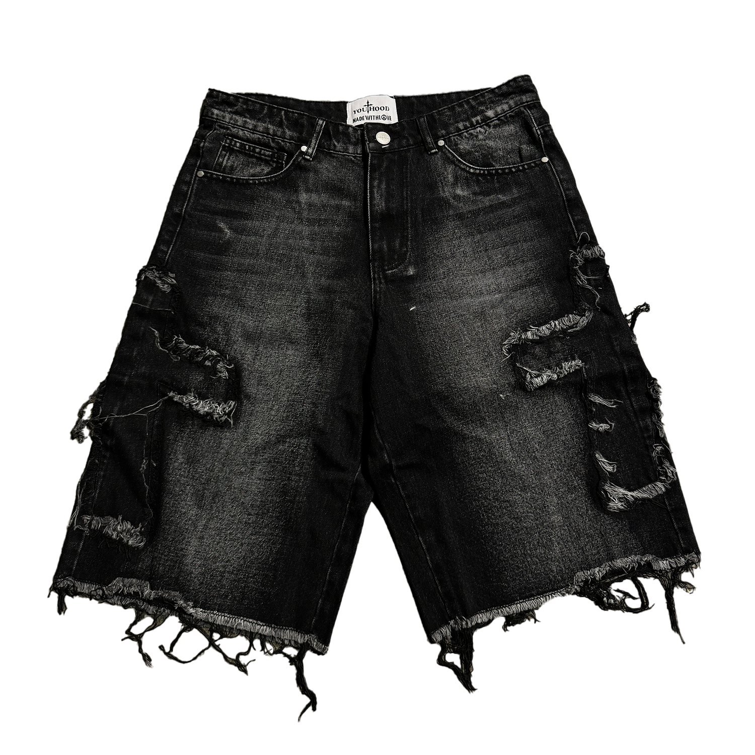 Cross Jorts (Black)