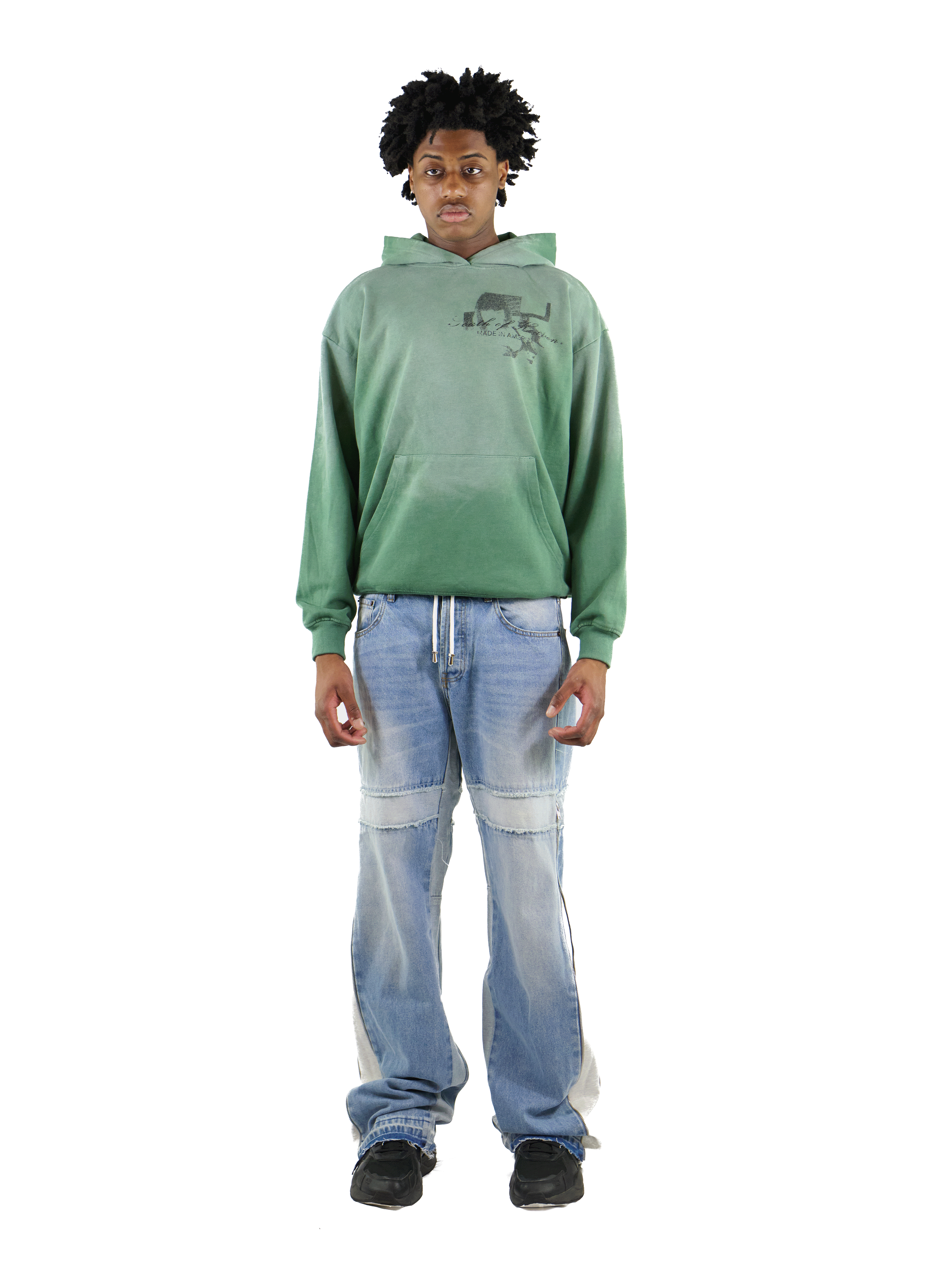 DECAY - Sage Washed Hoodie