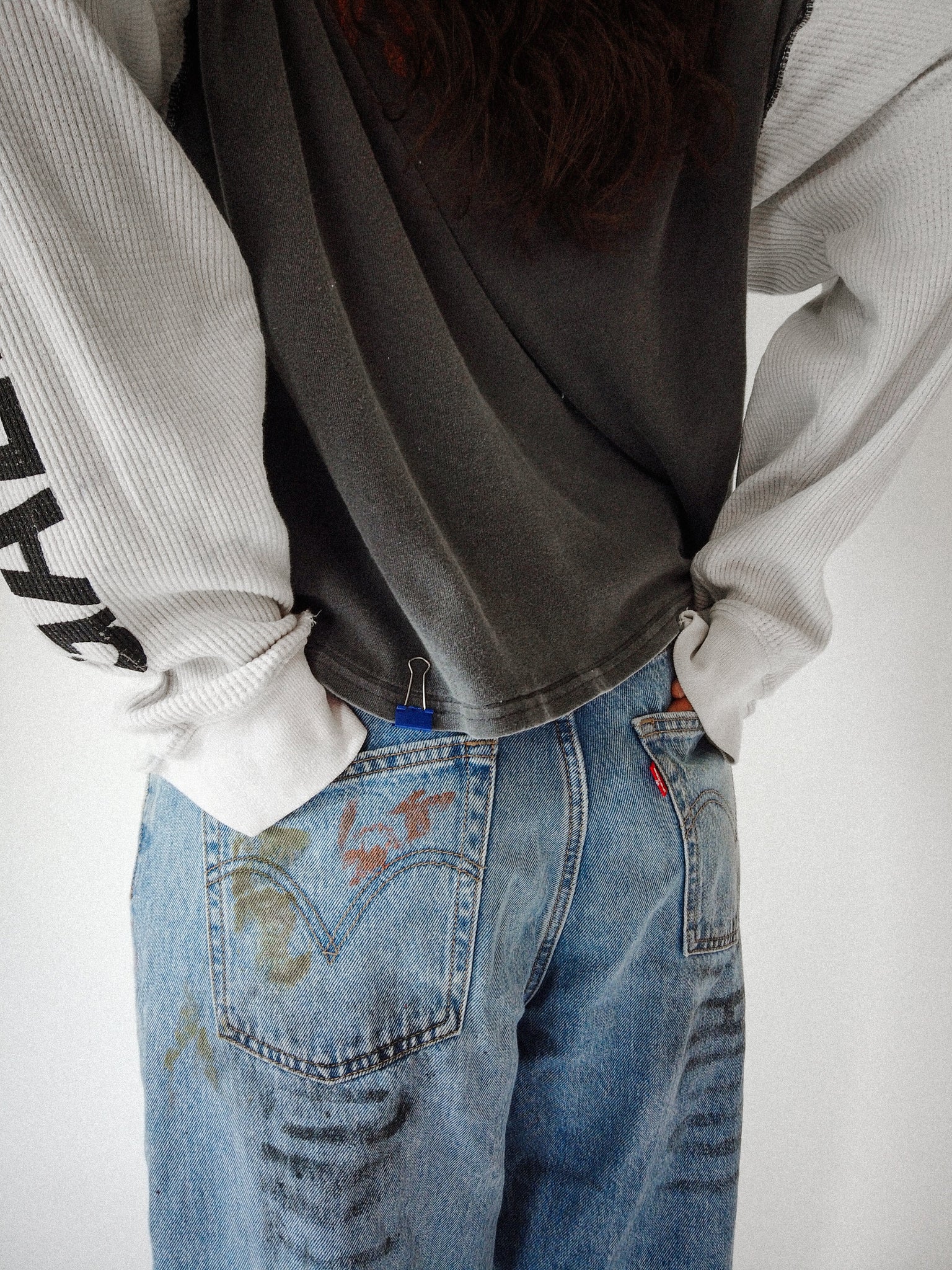 Gallery Dept. x WSTAM Cropped Thermal Sleeve Shirt