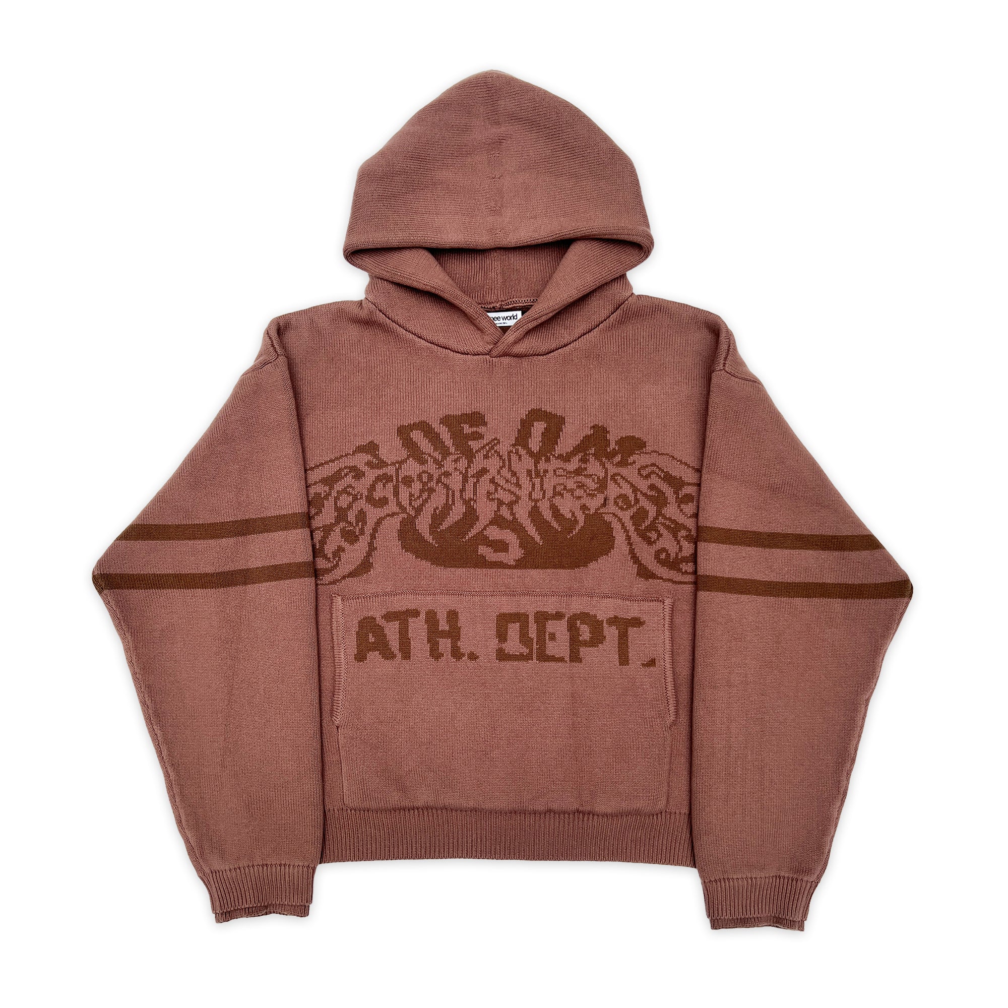 dropout knit hoodie - omnee world