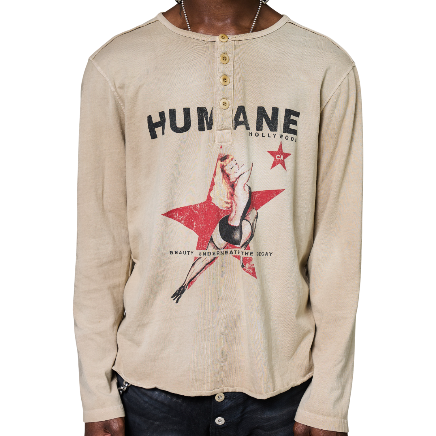 Pin Up Girl Henley Tee