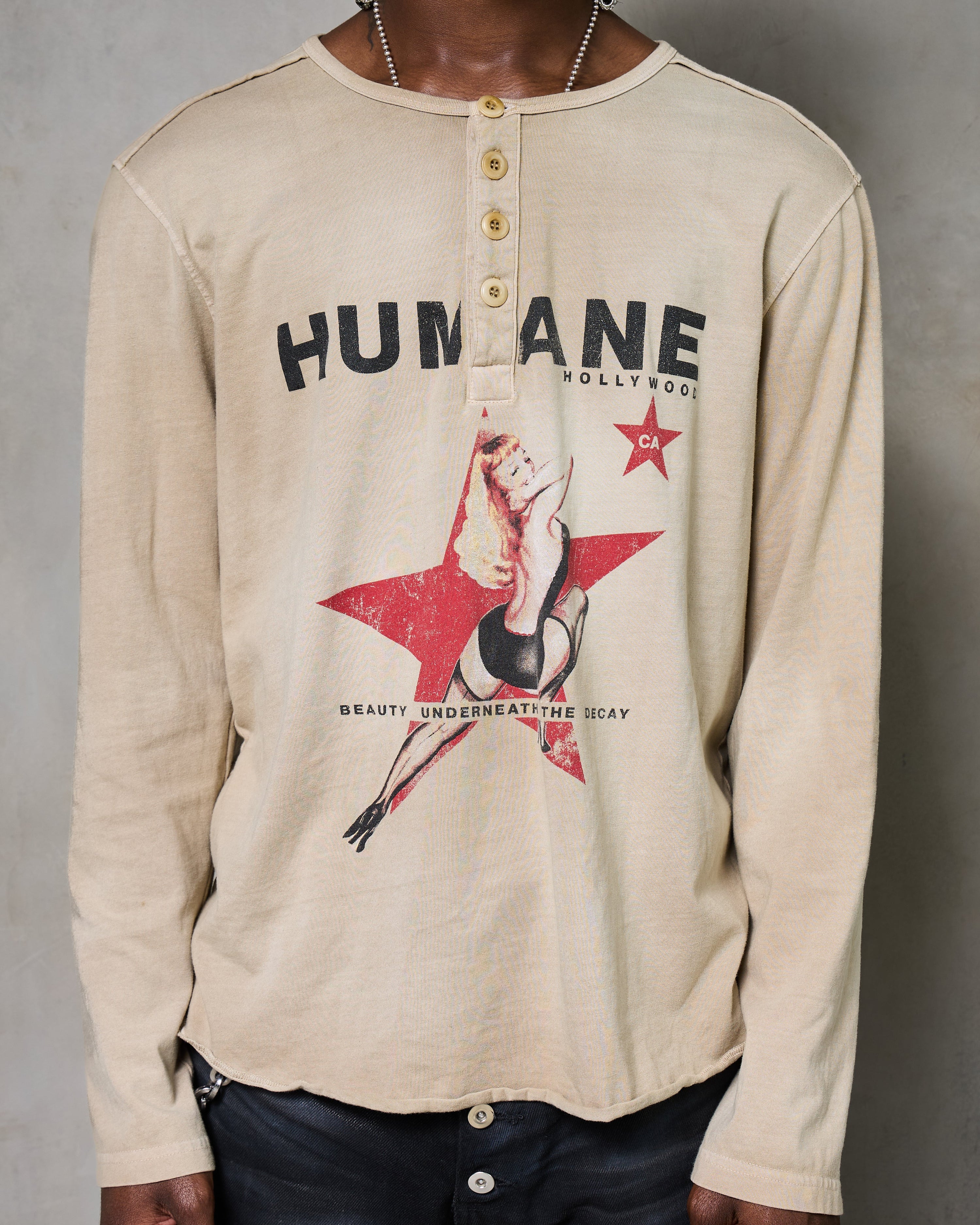 Pin Up Girl Henley Tee