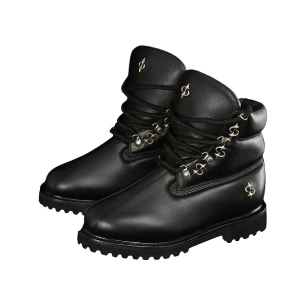 LE LOSANGE MOHAWK BIG BOOTS BLACK – Lowheads LE LOSANGE MOHAWK BIG BOOTS BLACK – Lowheads