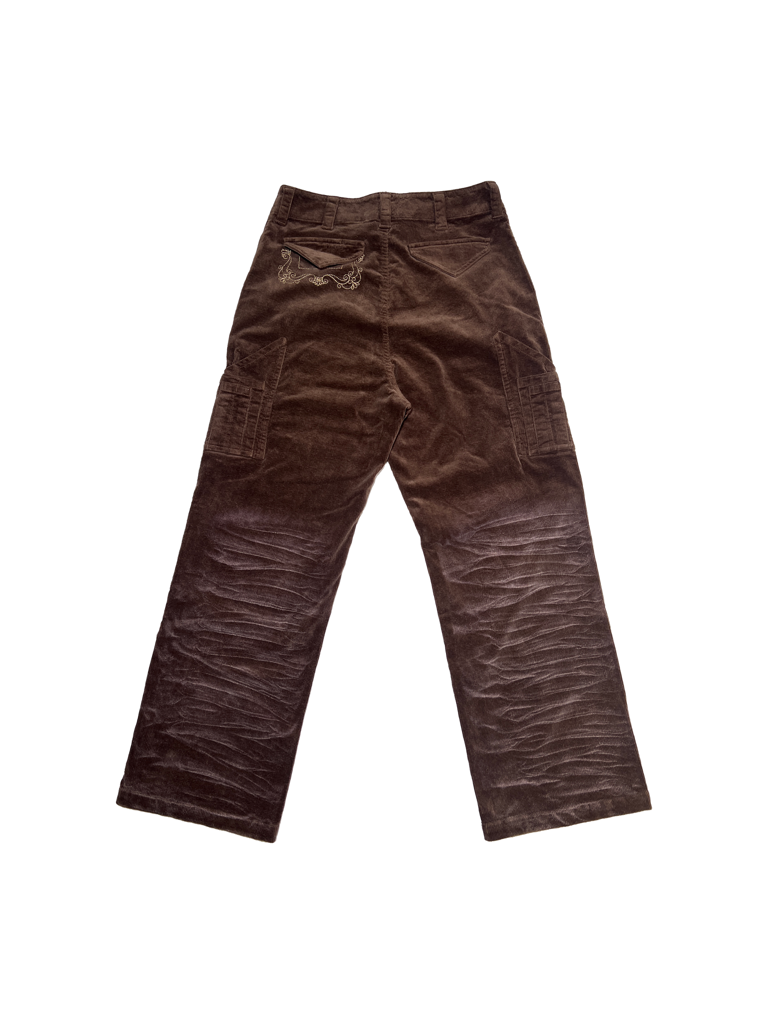 Camo Patch Corduroy Pants