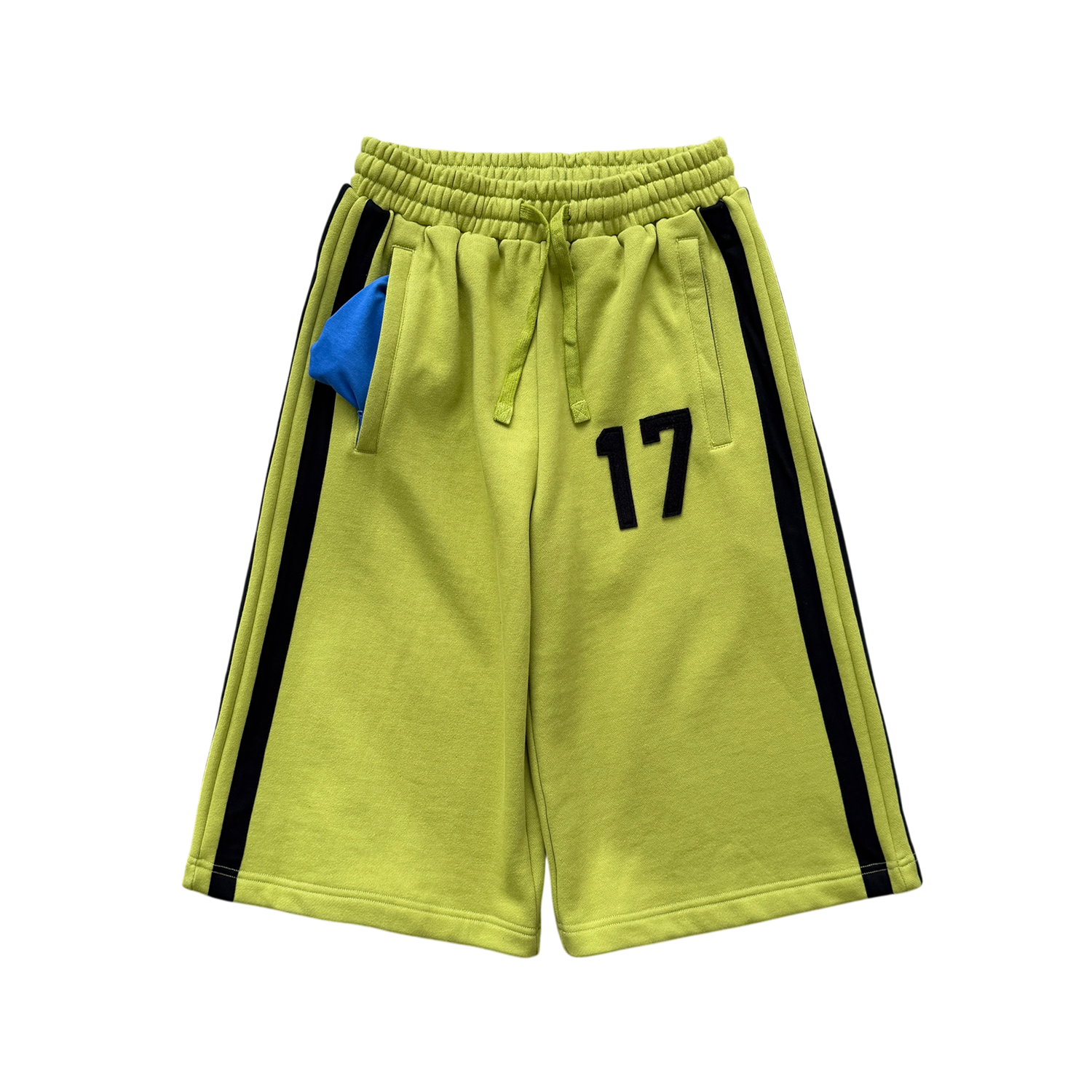 filthy® 17 varsity sweatshorts (lime)