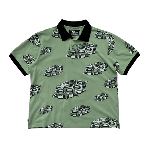 filthy® brass all-over polo (sage)