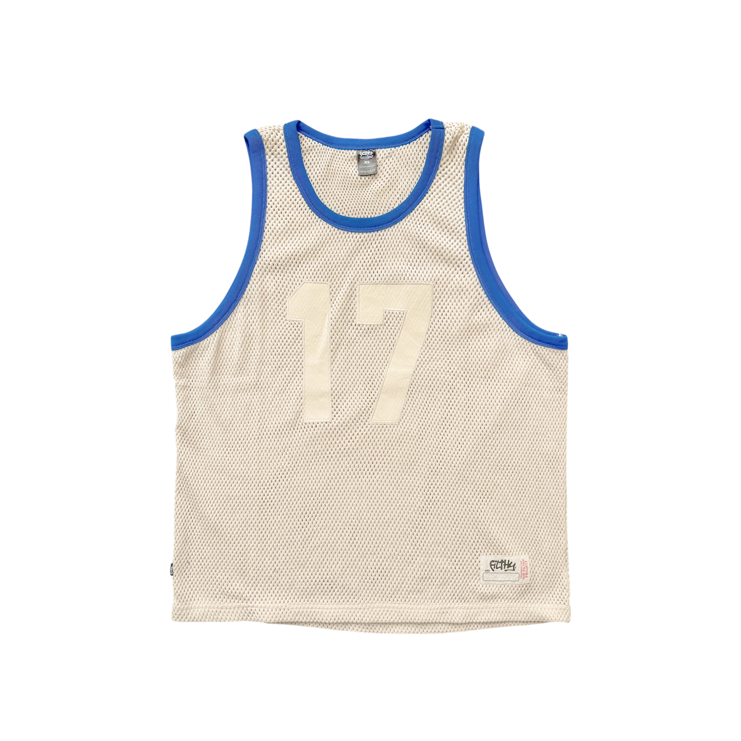 filthy® cotton fishnet swingman jersey (natural)