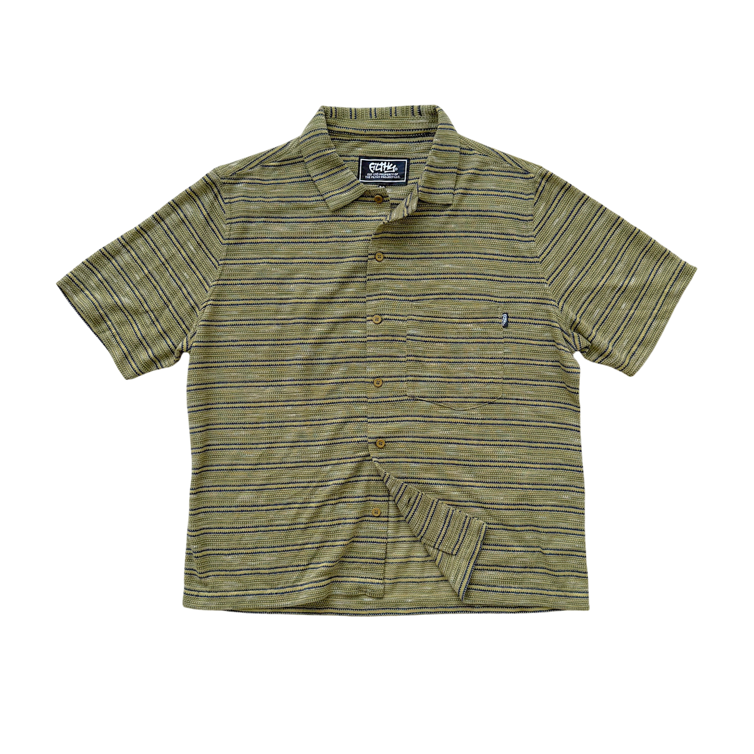 filthy® lead singer button-up knit