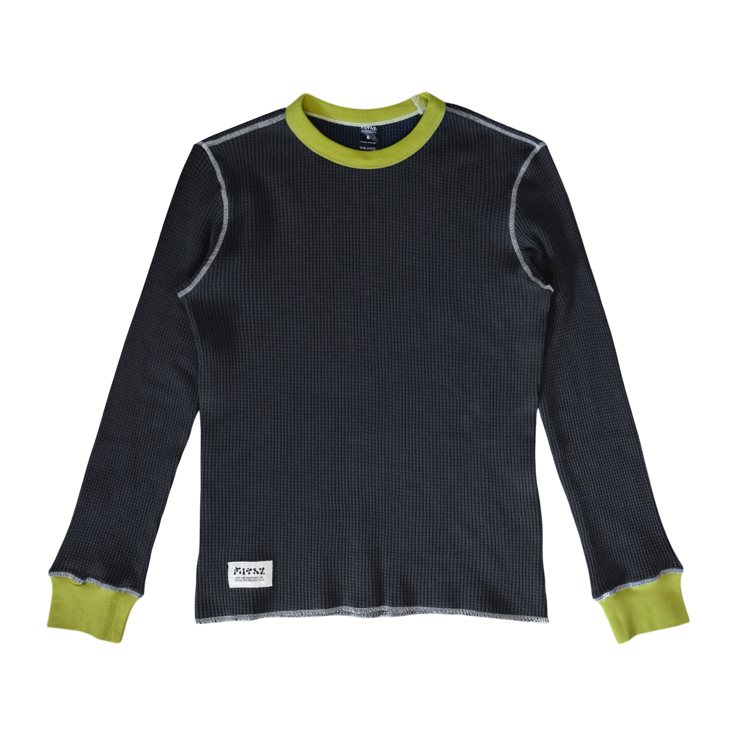 filthy® waffle thermal (faded black)