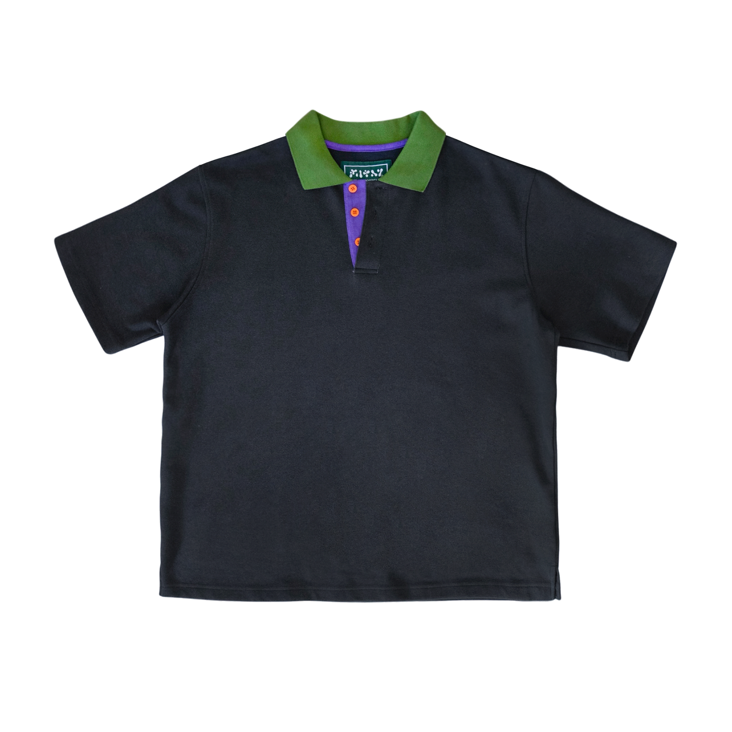 filthy® blockstar polo (faded black)