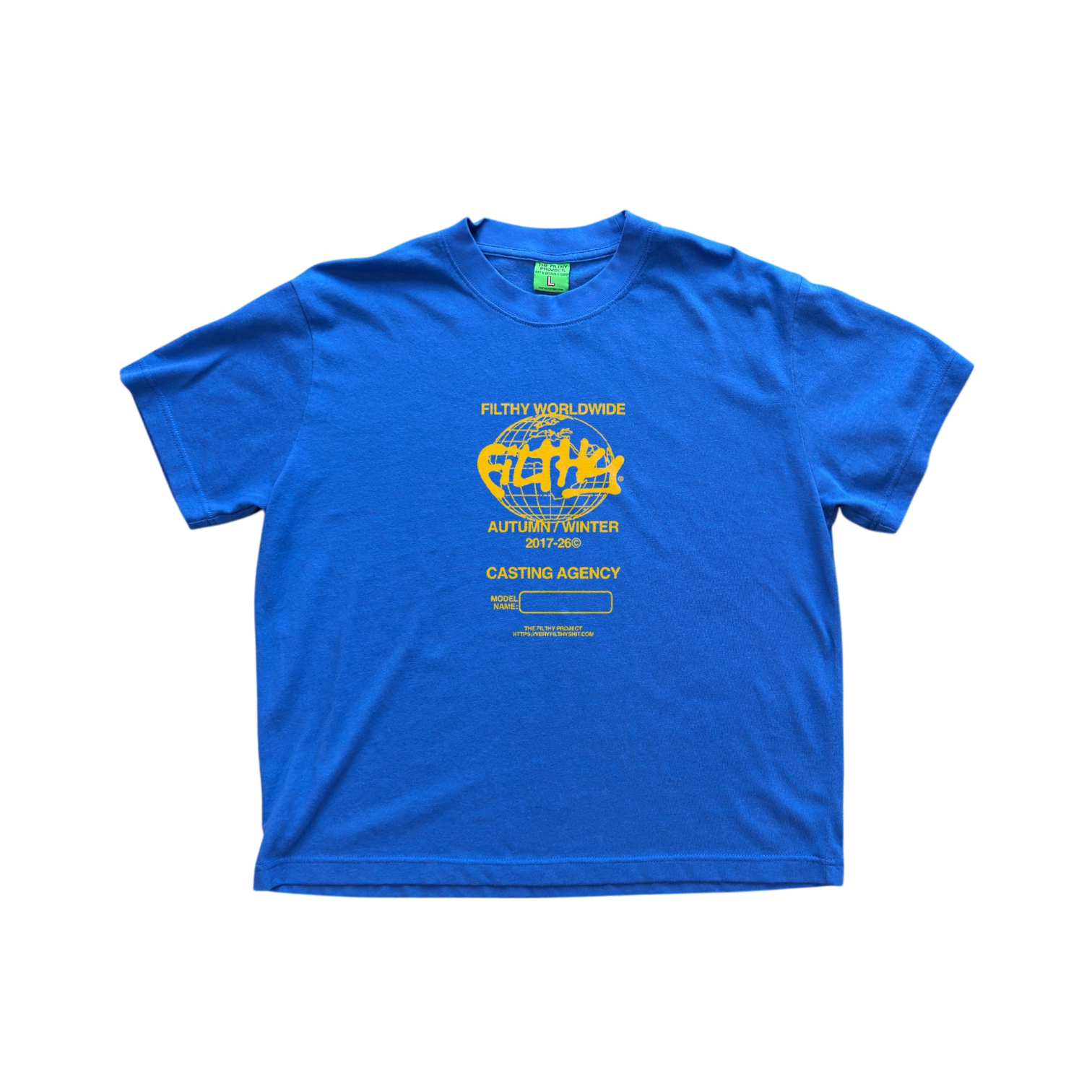 filthy® casting tee (blue)