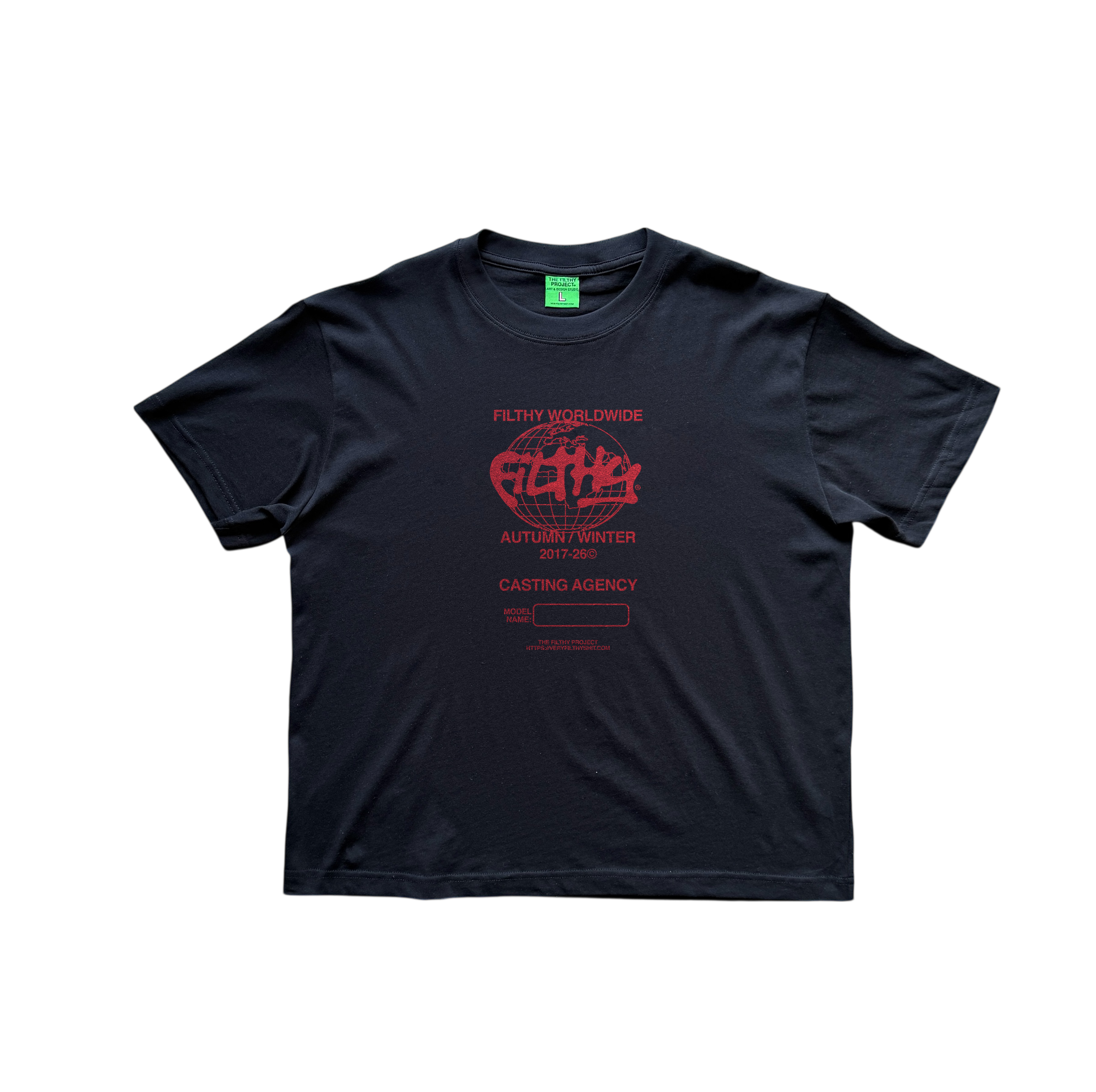 filthy® casting tee (black)