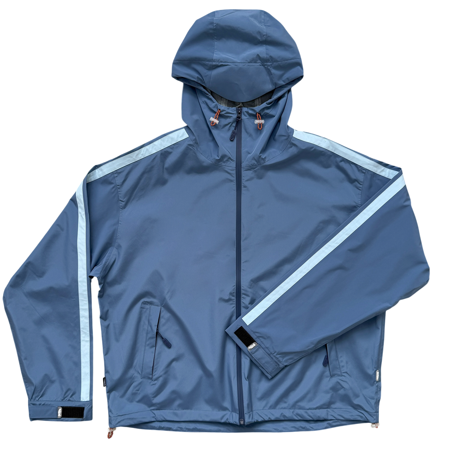 filthy® 2-stripe rain jacket (indigo)