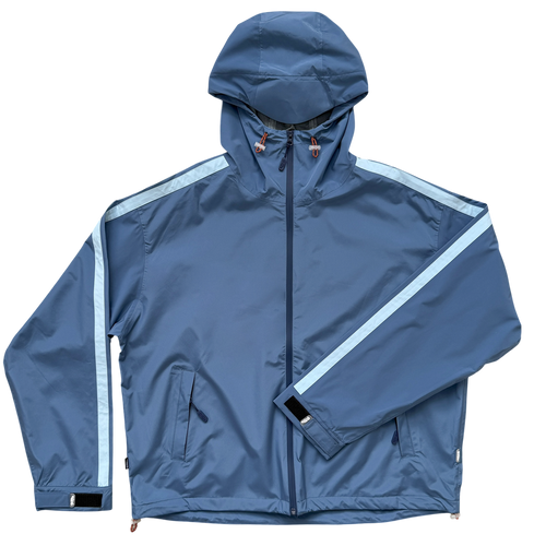filthy® 2-stripe rain jacket (indigo)