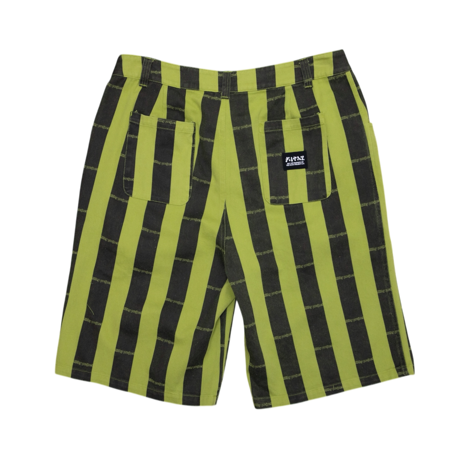 filthy® phat stripe short (lime squeeze)