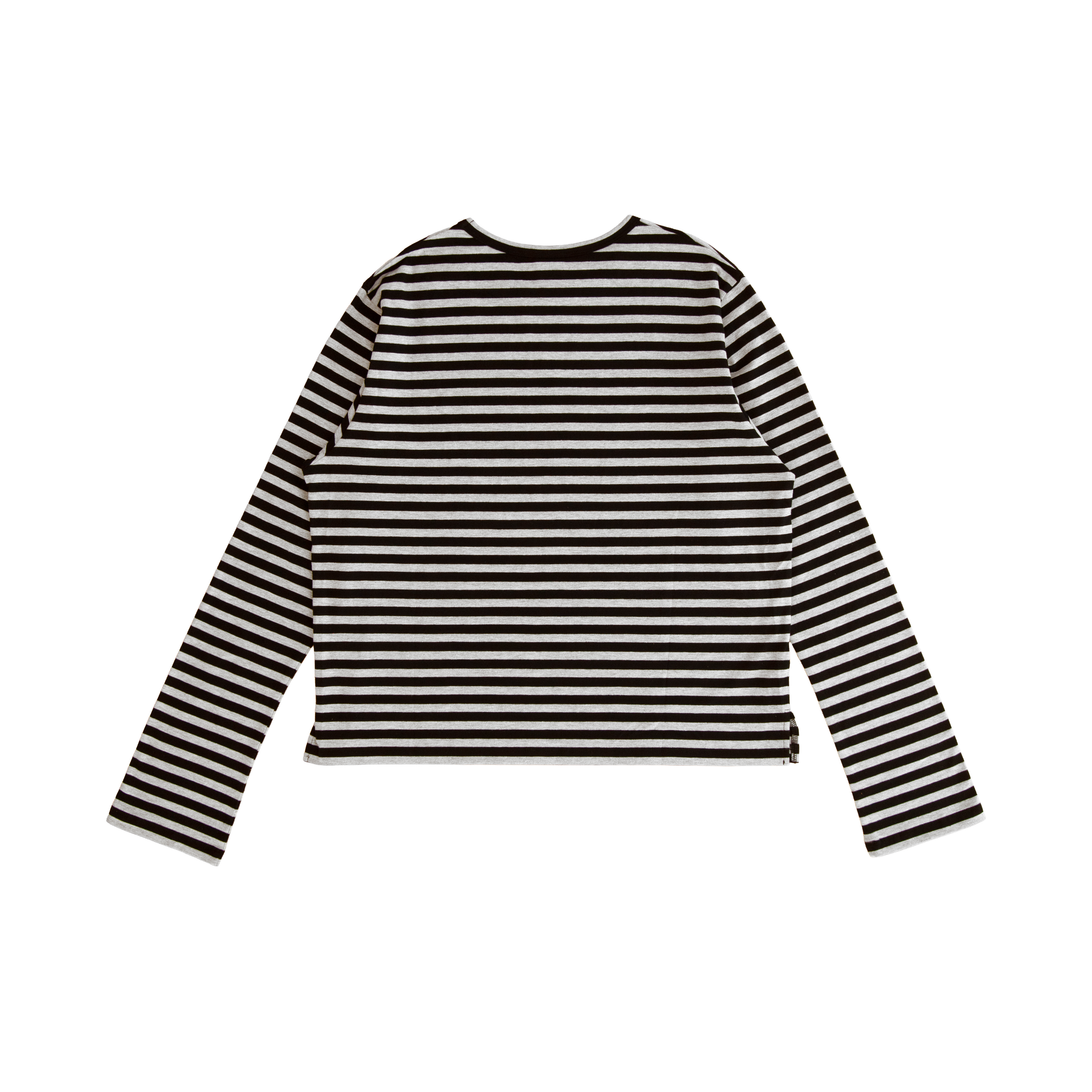 DS3 Grey Striped Tee