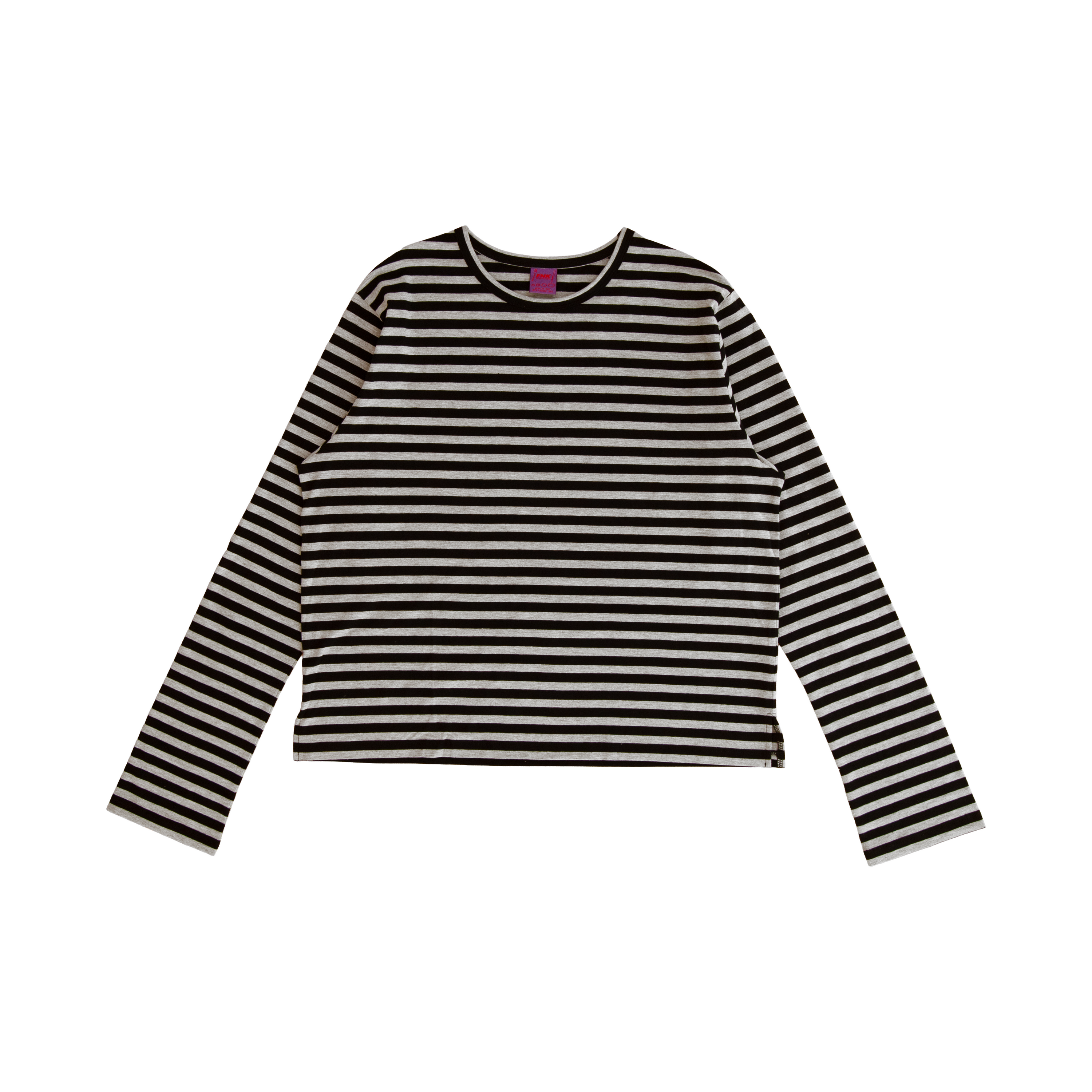 DS3 Grey Striped Tee