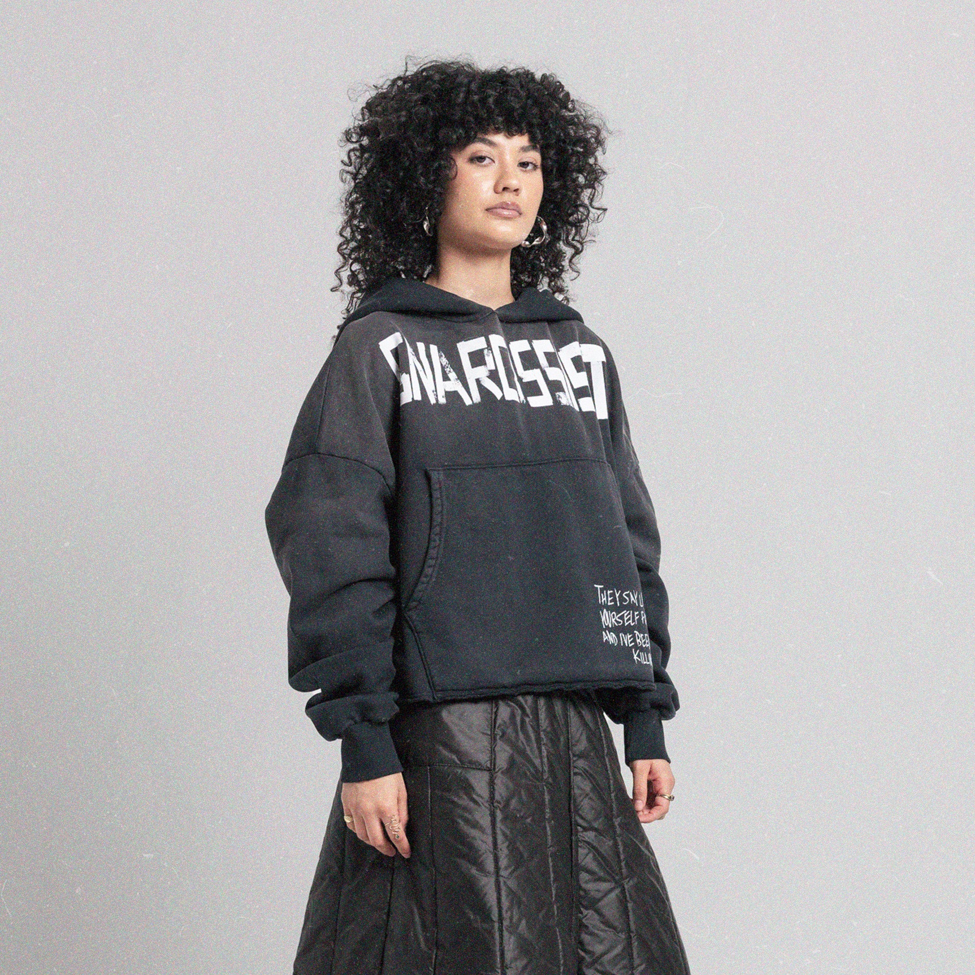 GNARCISSIST Cropped Hoodie