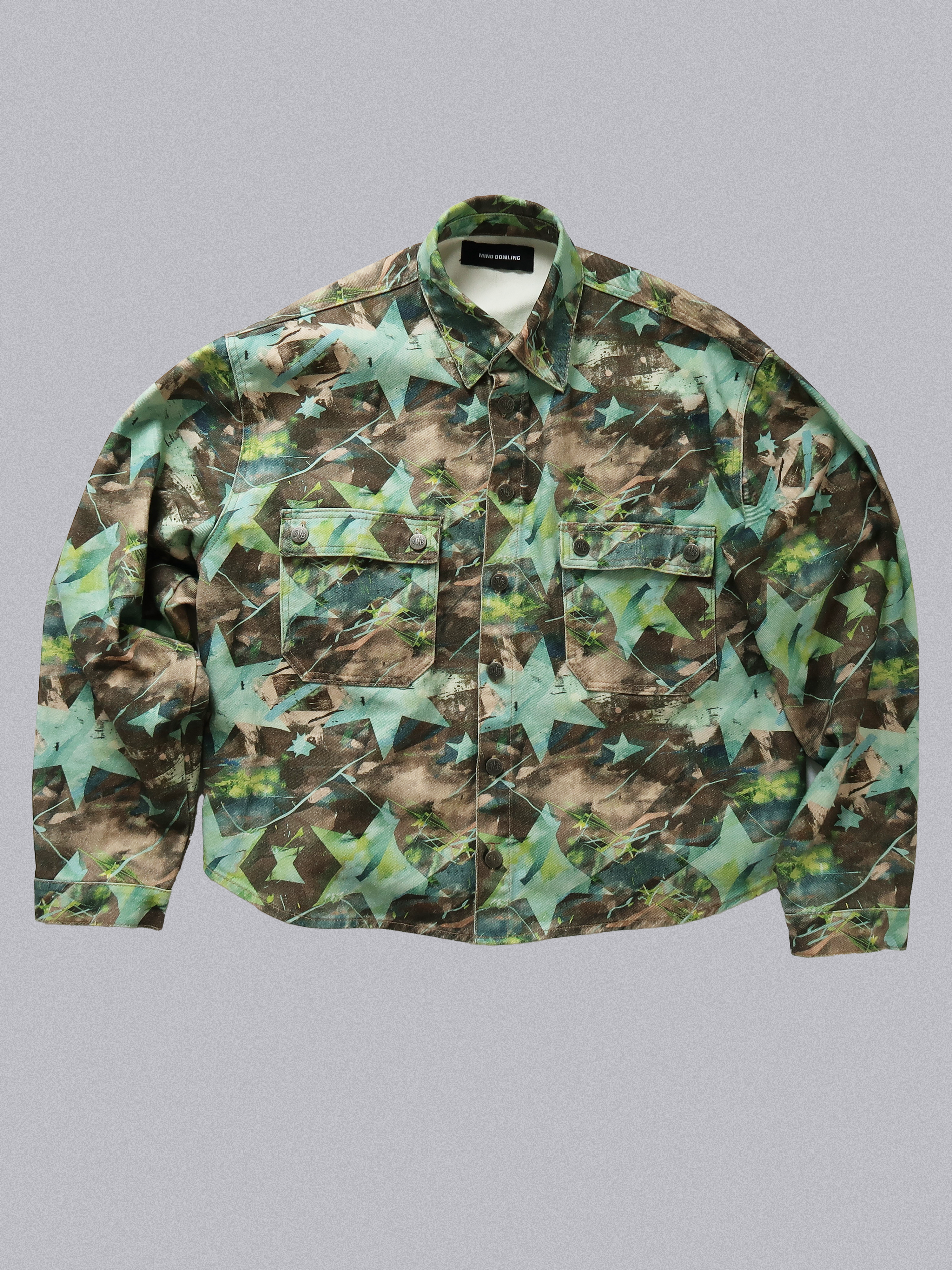 FADED STARS DENIM JACKET