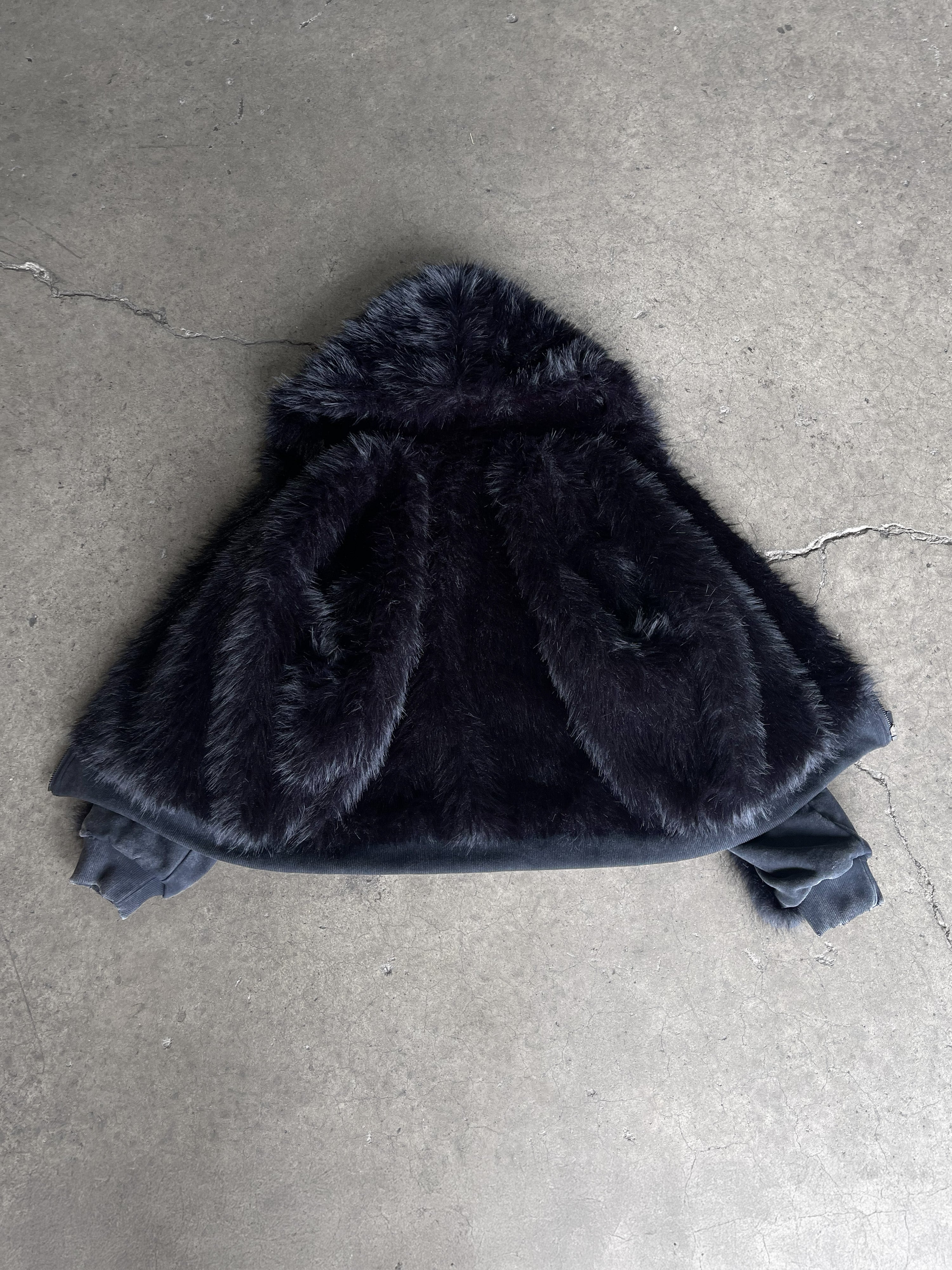HYBRID FUR ZIP-UP