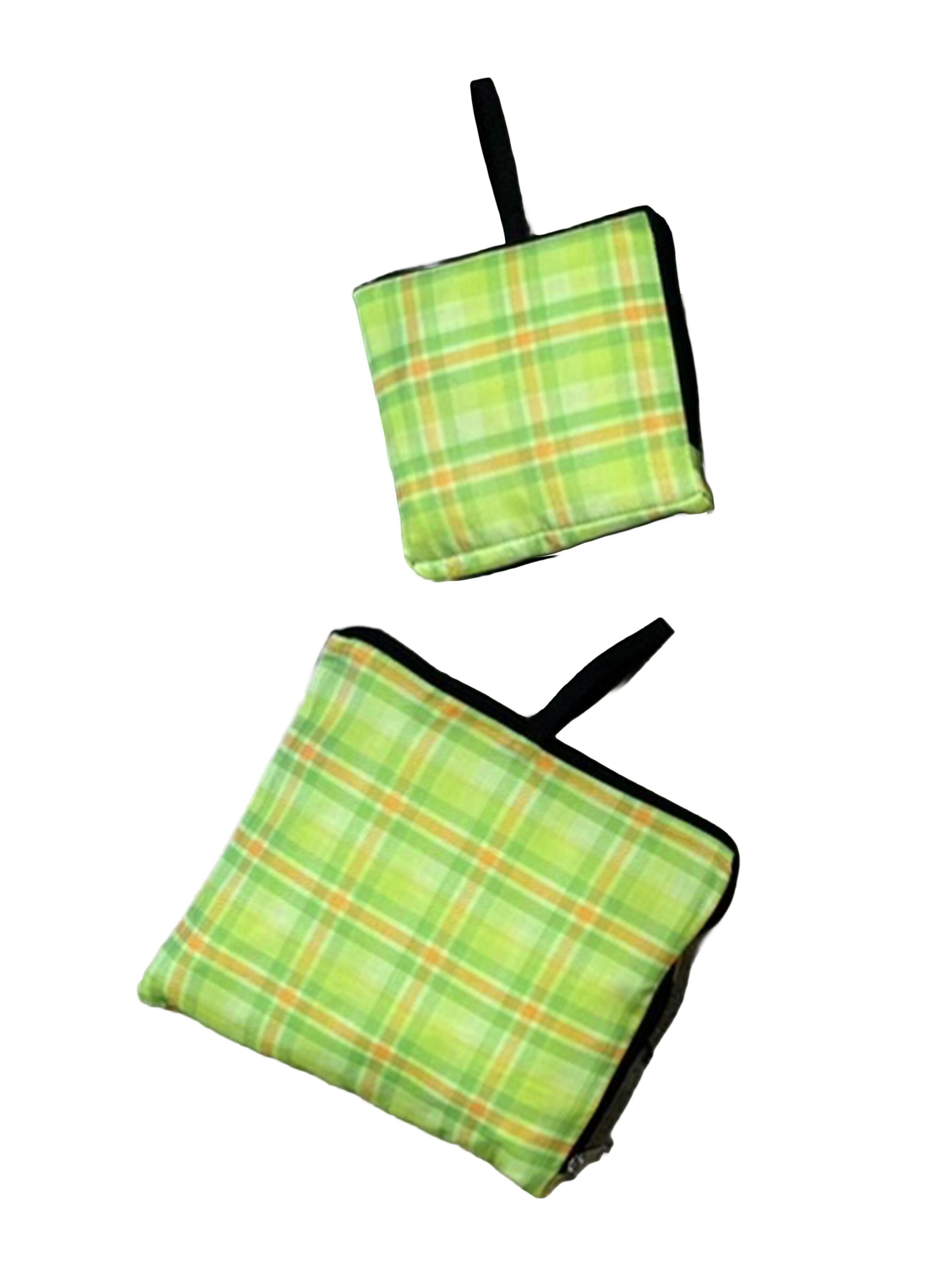 Packable Nylon Duffle Bag / Limon