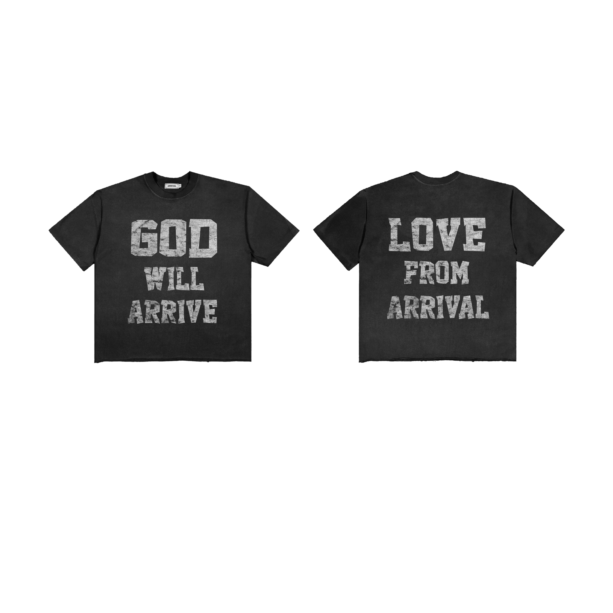 GOD WILL ARRIVE TEE (BLACK)