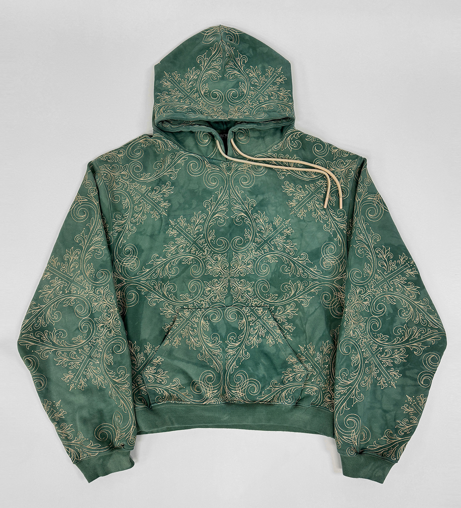 TRANCE HOODIE (GREEN & GOLD)