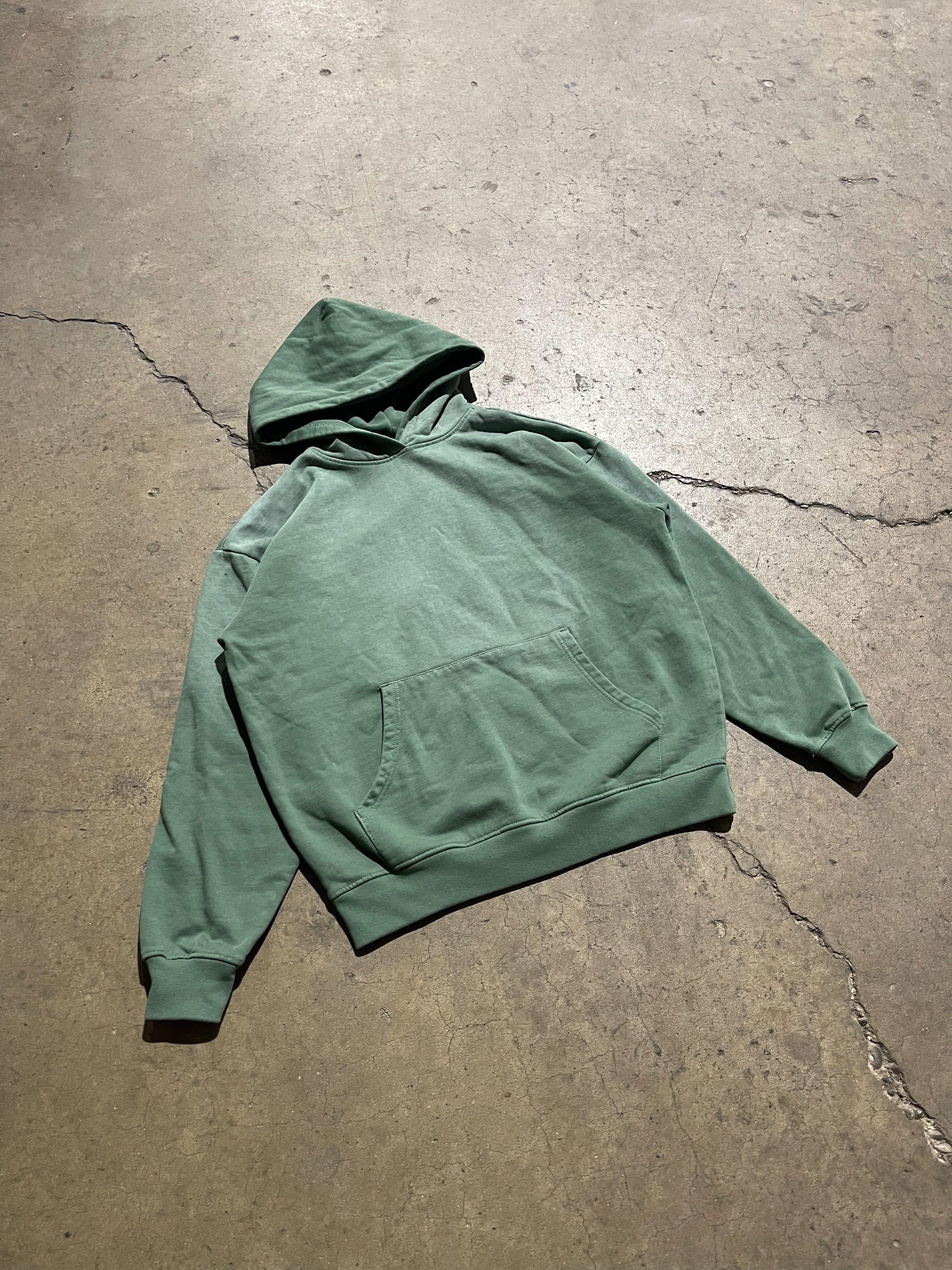 WASHED GREEN HOODIE