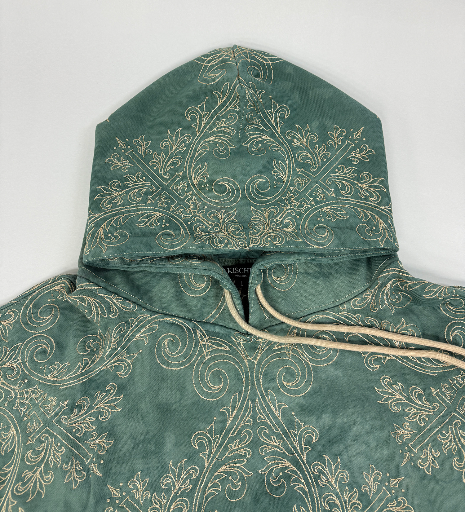 TRANCE HOODIE (GREEN & GOLD)