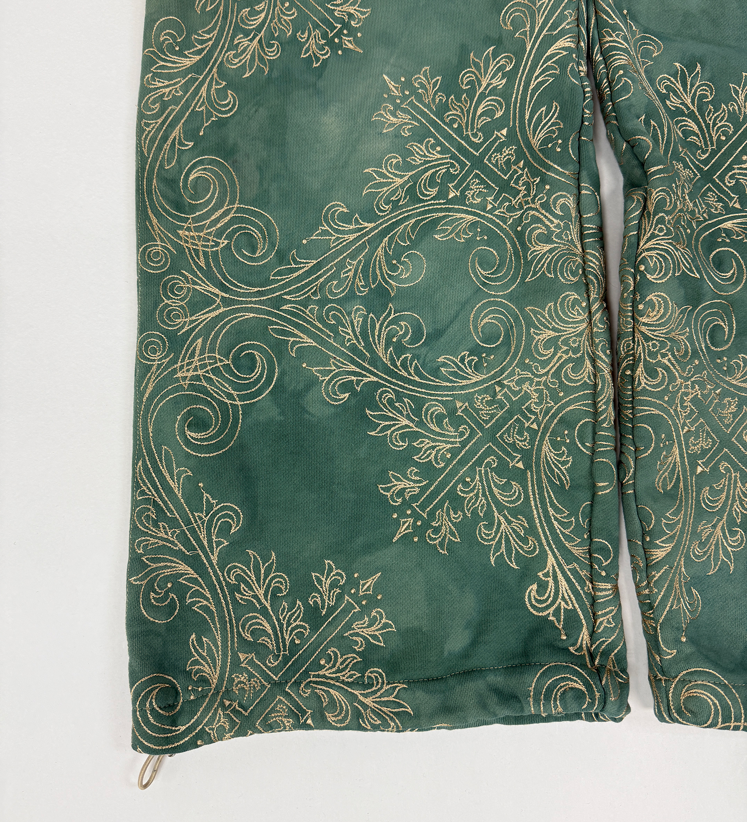 TRANCE SWEATPANTS (GREEN & GOLD)