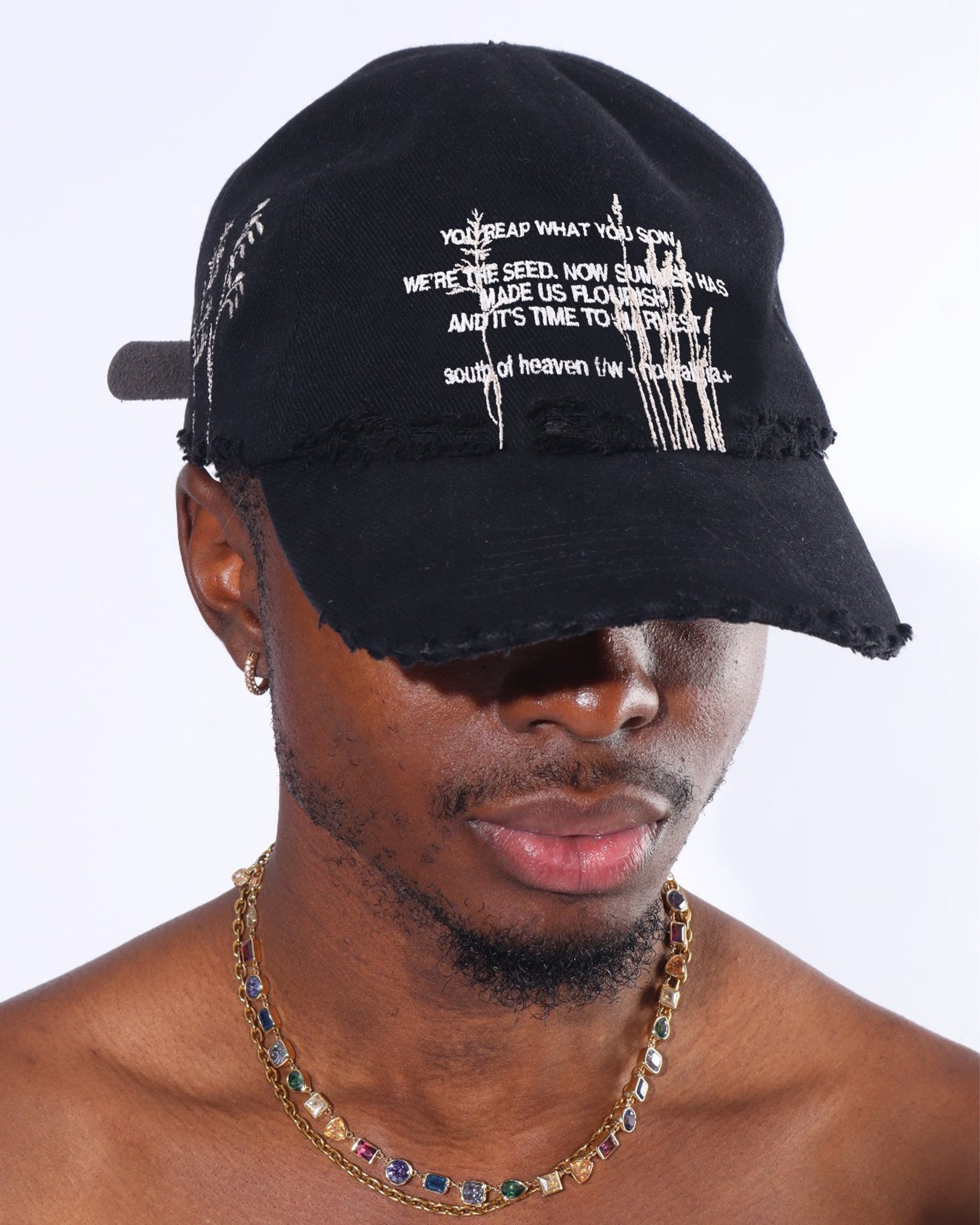 HARVEST - Distressed Baseball Cap