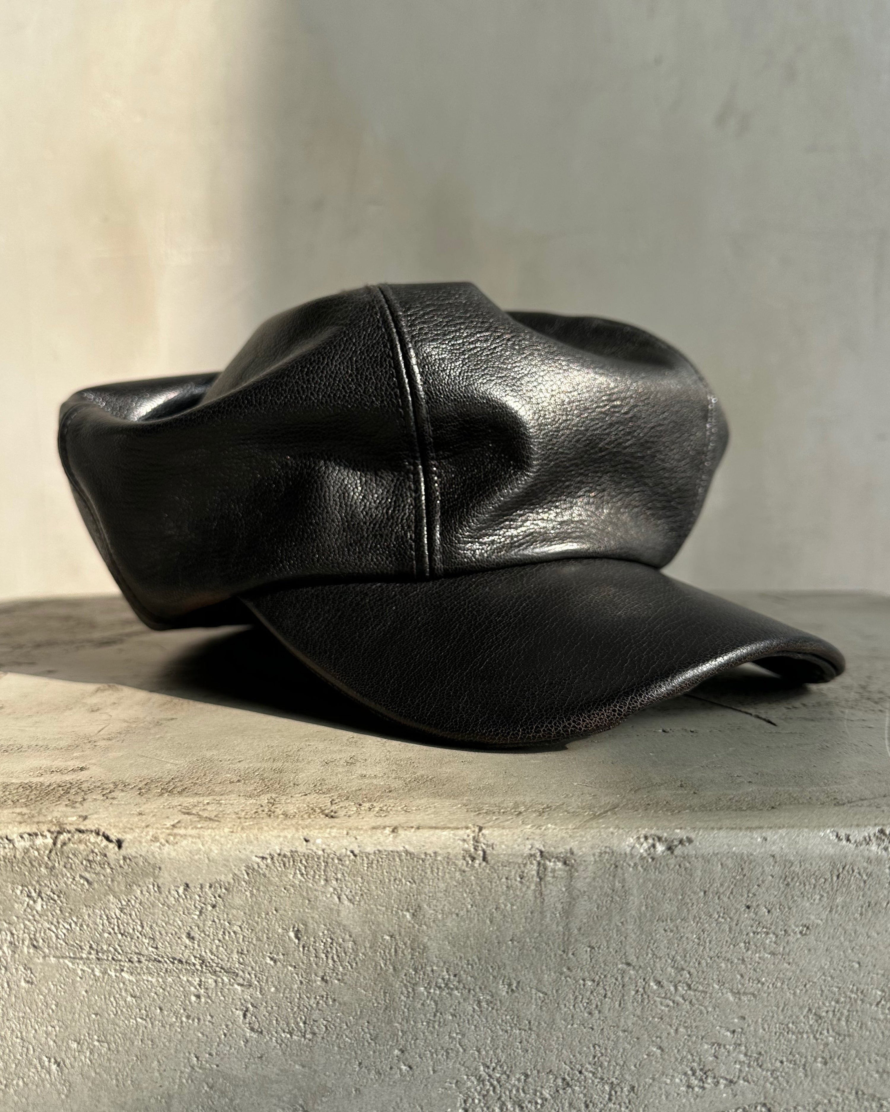 Pin Up Leather Hat